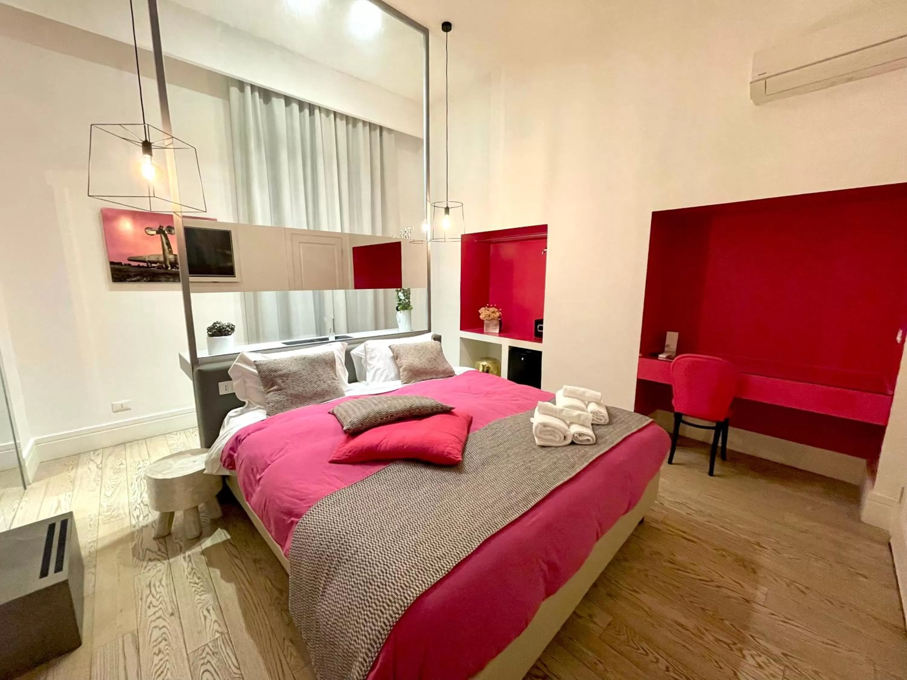 Bed in XENIA LUXURY ROOMS