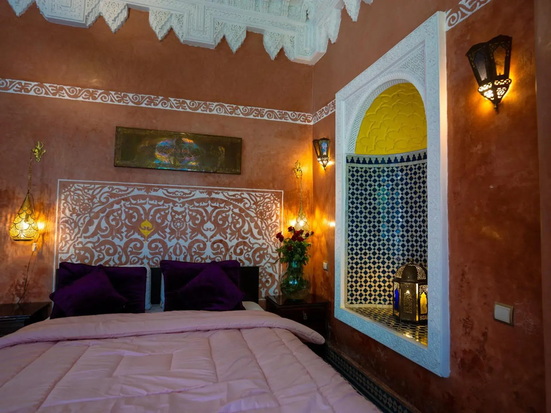 Bedroom, Bed in Riad 58 Blu