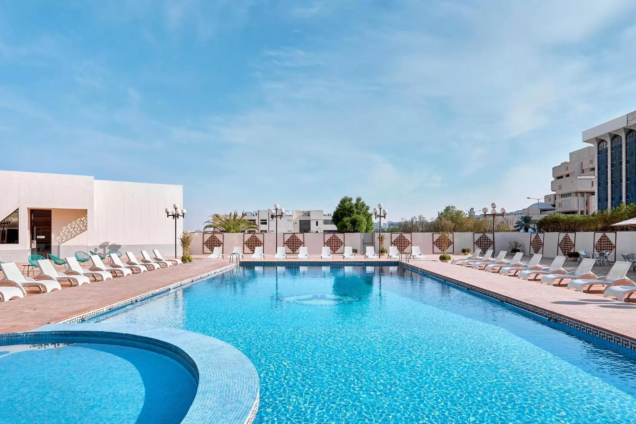 Swimming pool in Crowne Plaza Riyadh Palace by IHG Swimming pool in Crowne Plaza Riyadh Palace by IHG