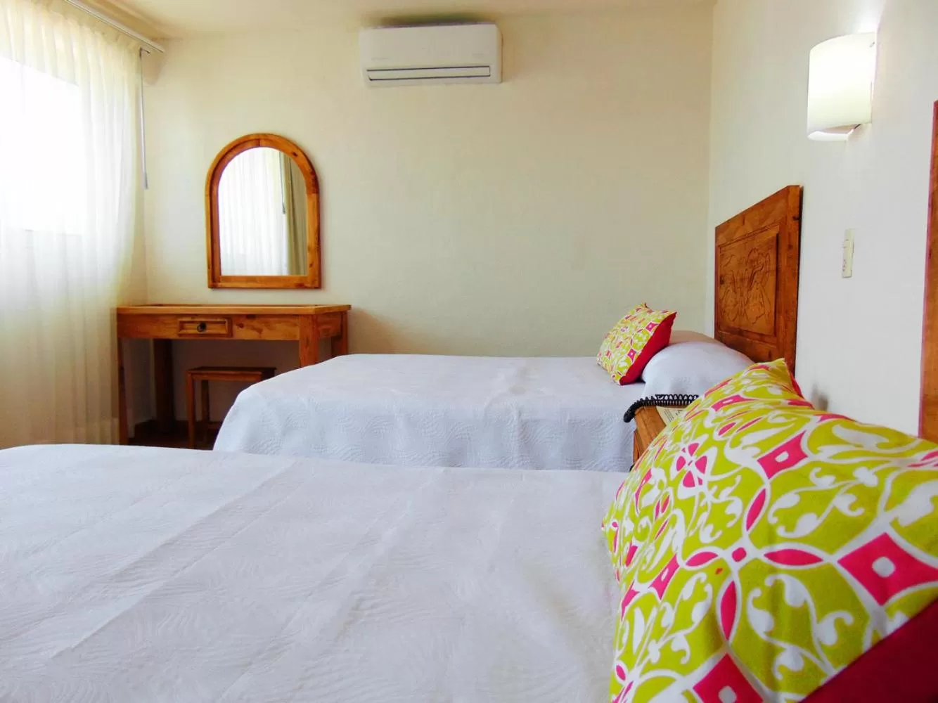 Bed in Hotel El Pescador