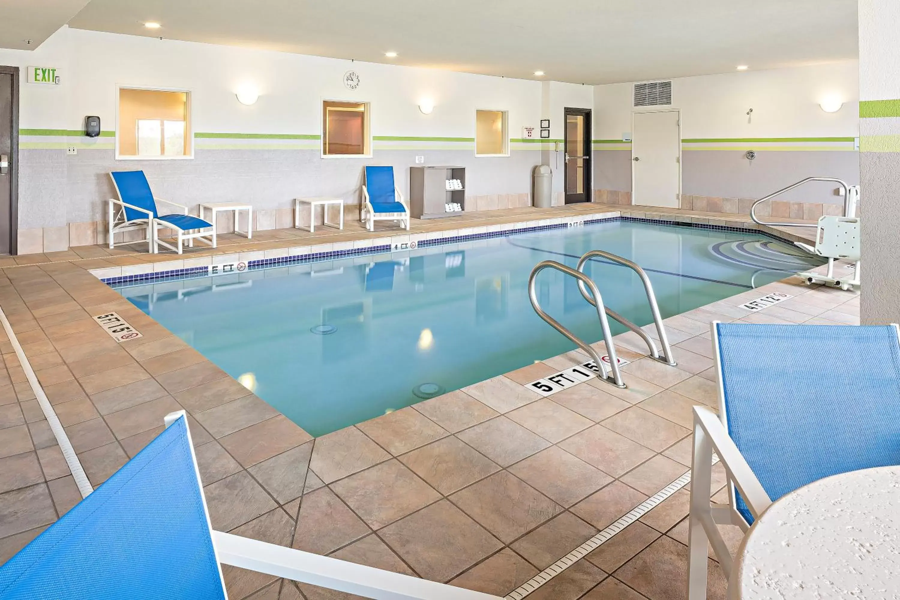 Swimming Pool in Holiday Inn Express Hotel & Suites Manchester - Airport, an IHG Hotel
