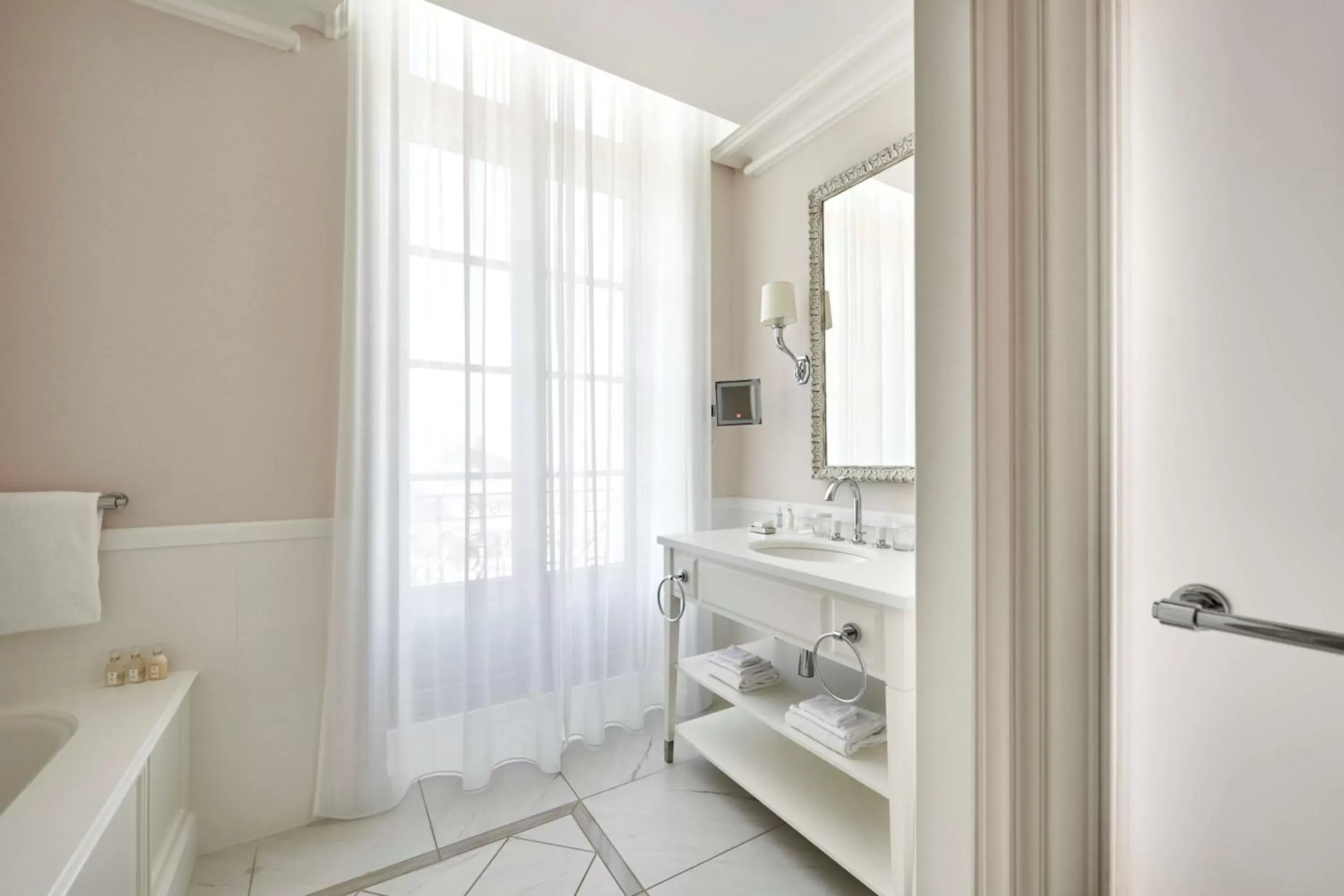 Bathroom in Hôtel du Palais Biarritz, in The Unbound Collection by Hyatt