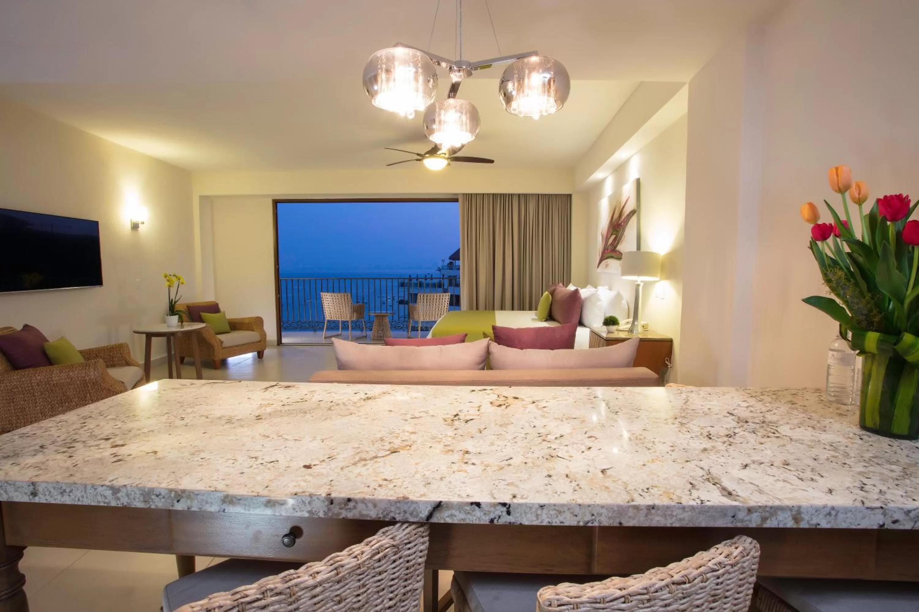 Dining area in Almar Resort Luxury LGBT Experience by Mantamar Beach Club