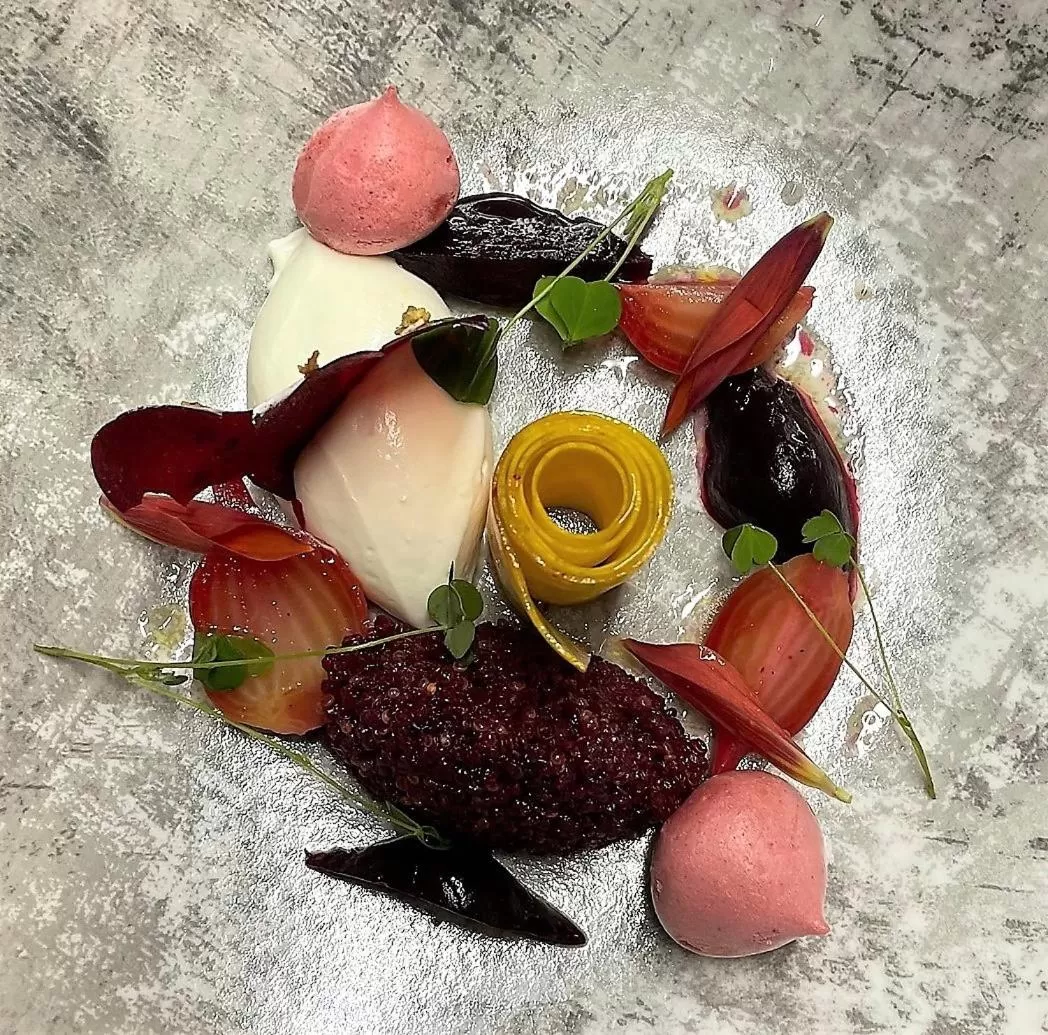 Food close-up in Craig-y-Dderwen Riverside Hotel