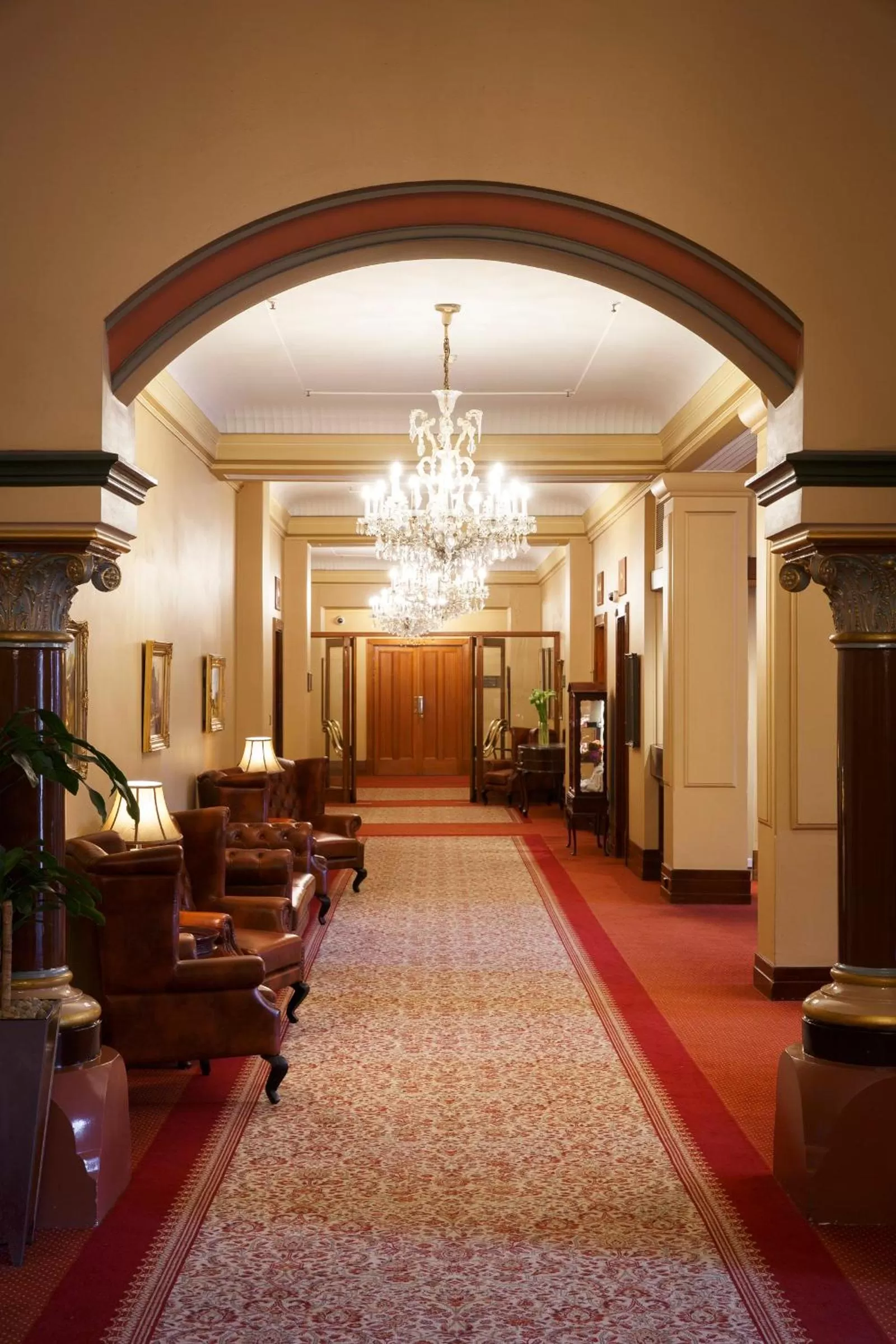 Lobby or reception in The Hotel Windsor