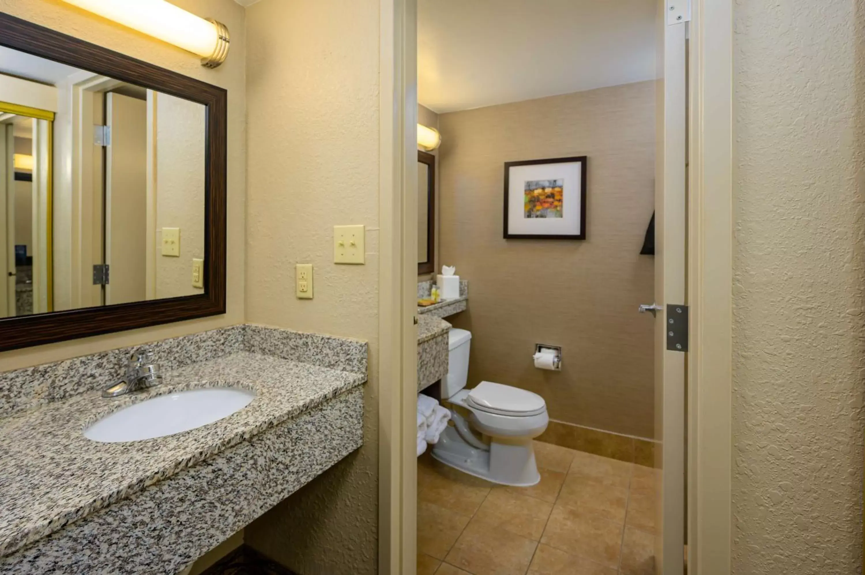 Bathroom in DoubleTree by Hilton Raleigh Midtown, NC