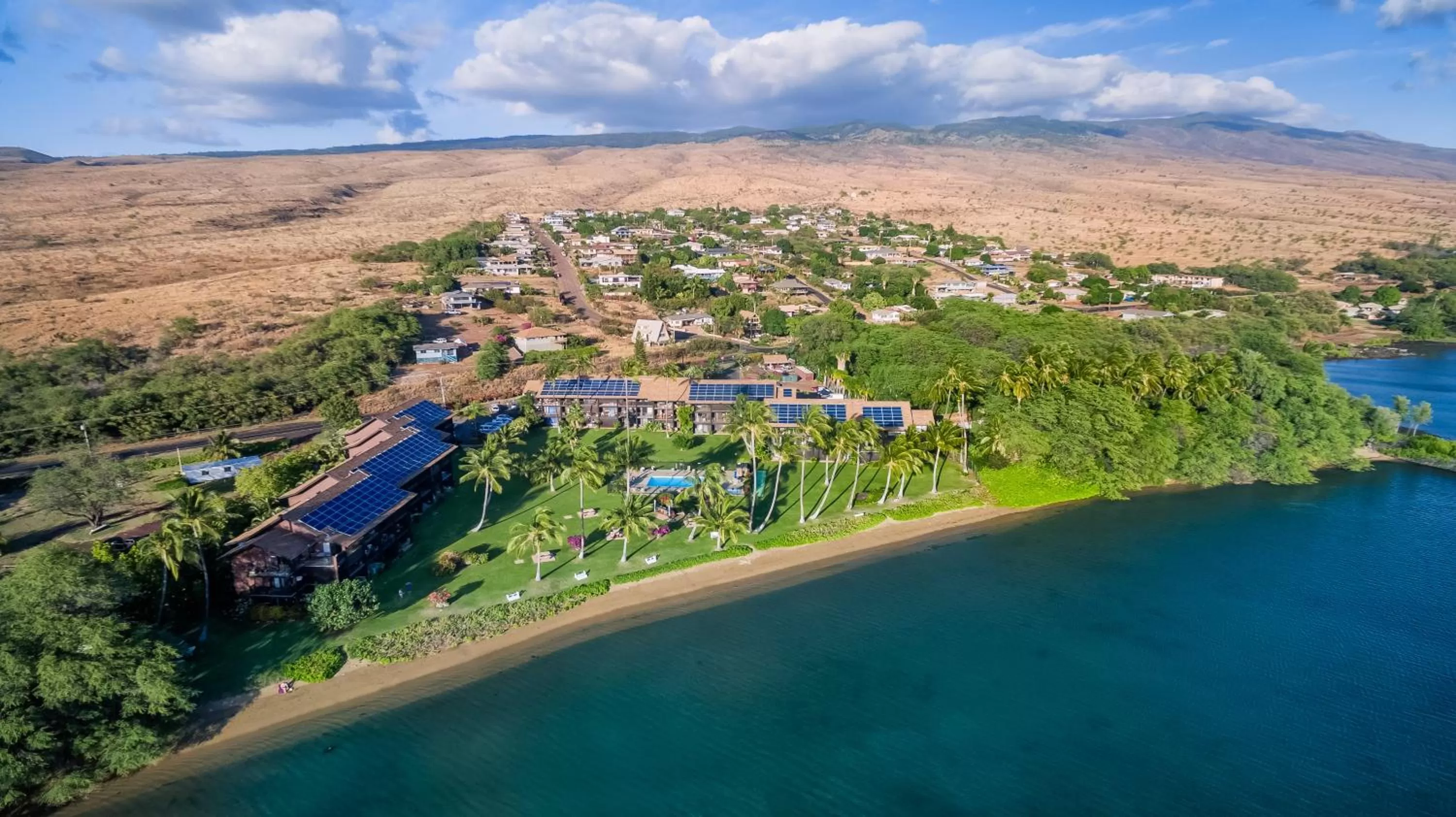 Bird's eye view in Castle at Moloka'i Shores