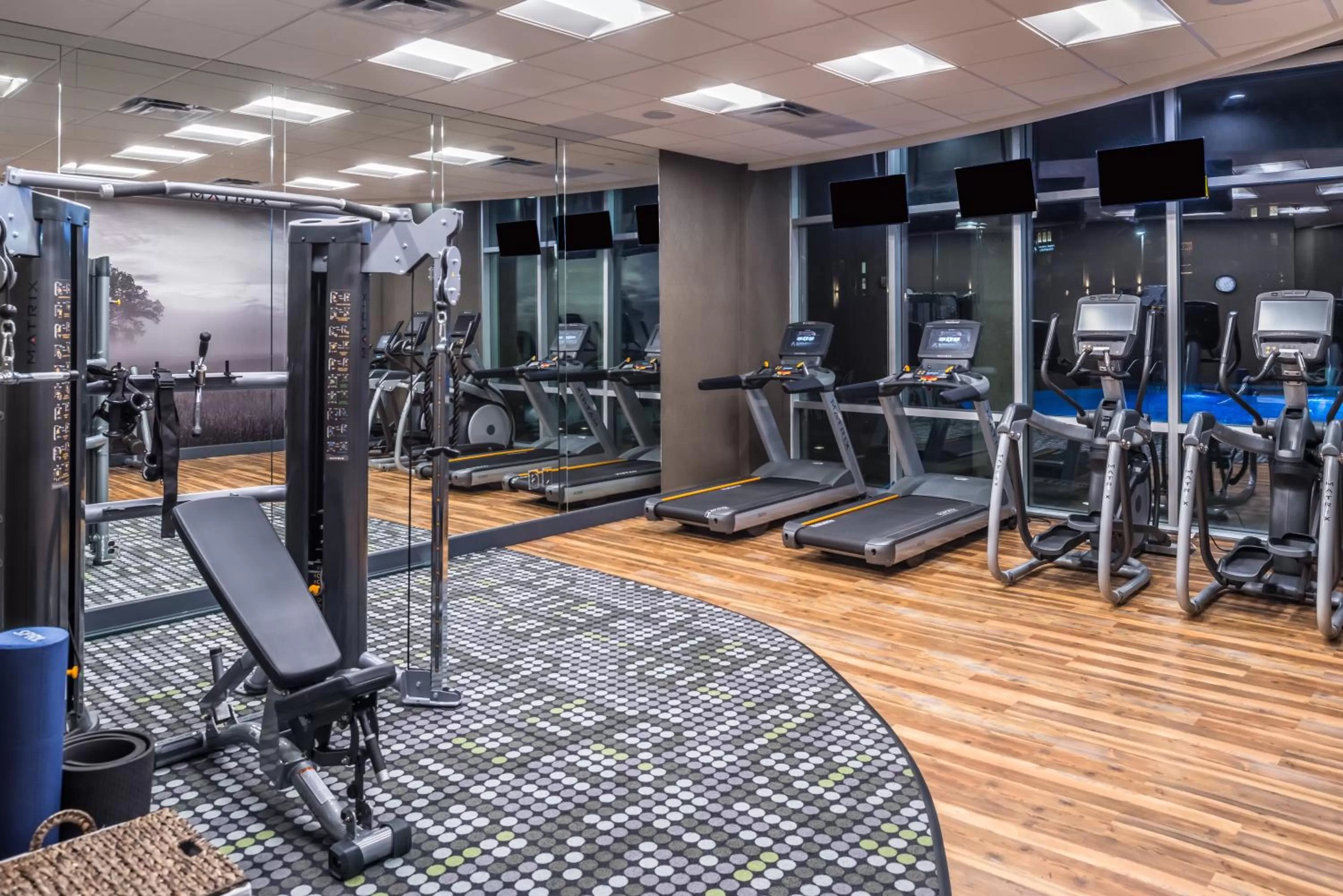 Fitness centre/facilities in Hotel Indigo Frisco by IHG