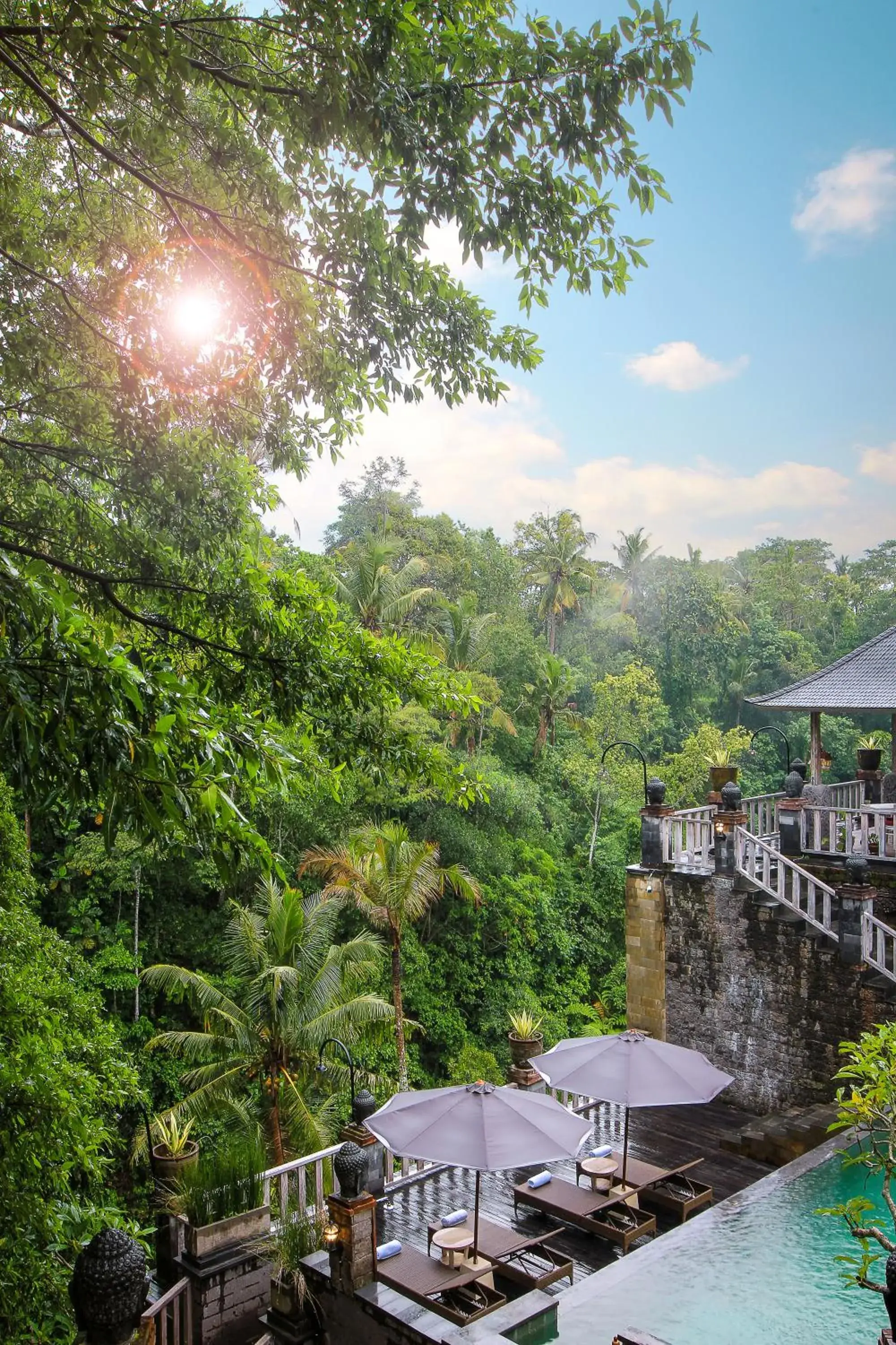 Patio in Kawi Resort A Pramana Experience