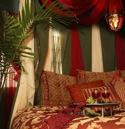 Decorative detail in El Morocco Inn & Spa