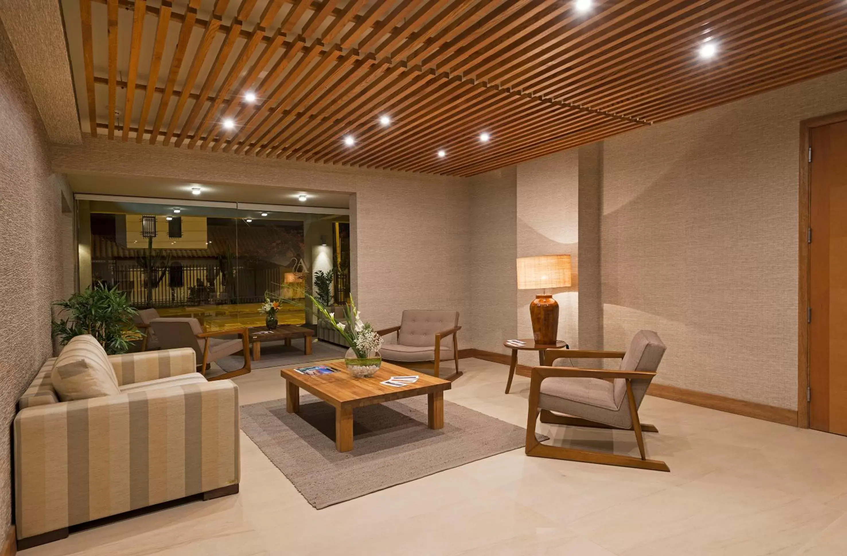 Communal lounge/ TV room, Lobby/Reception in Hotel Atacama Suites