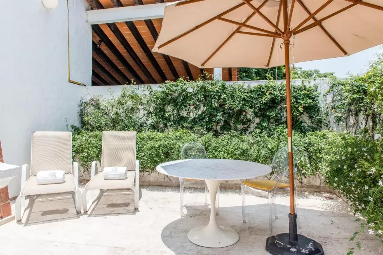 Balcony/Terrace, Patio/Outdoor Area in Anticavilla Hotel