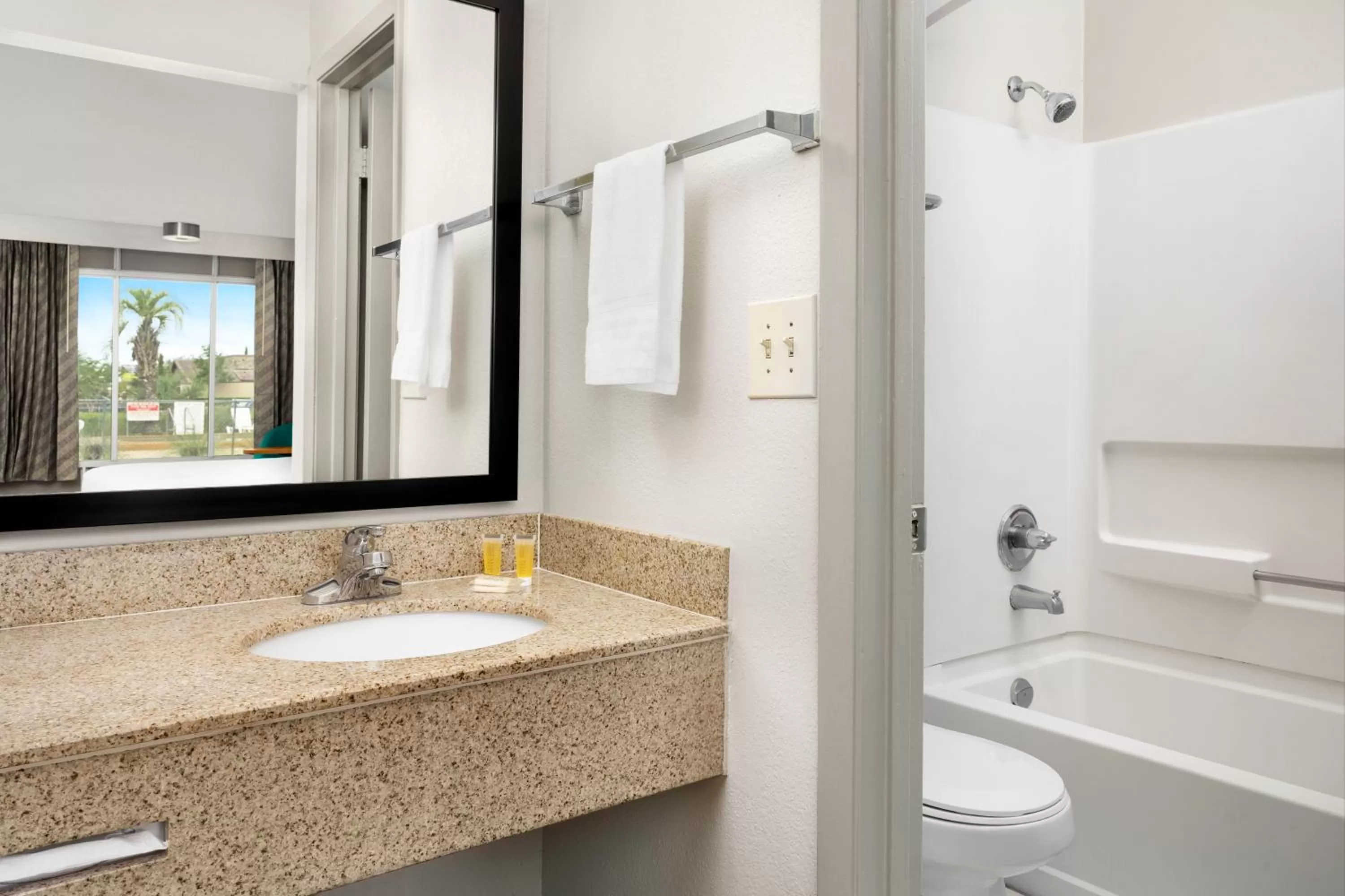 Bathroom in Days Inn by Wyndham Lake City I-75