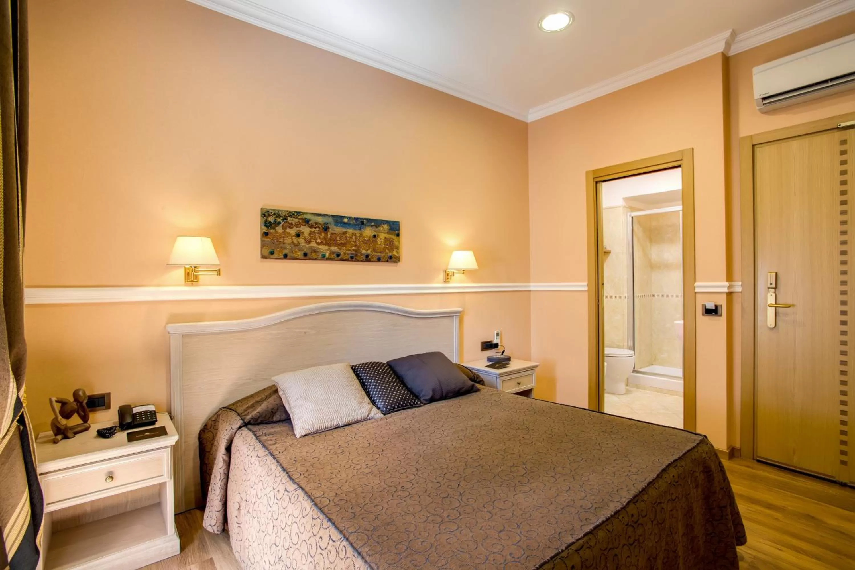 Bed in PapavistaRelais