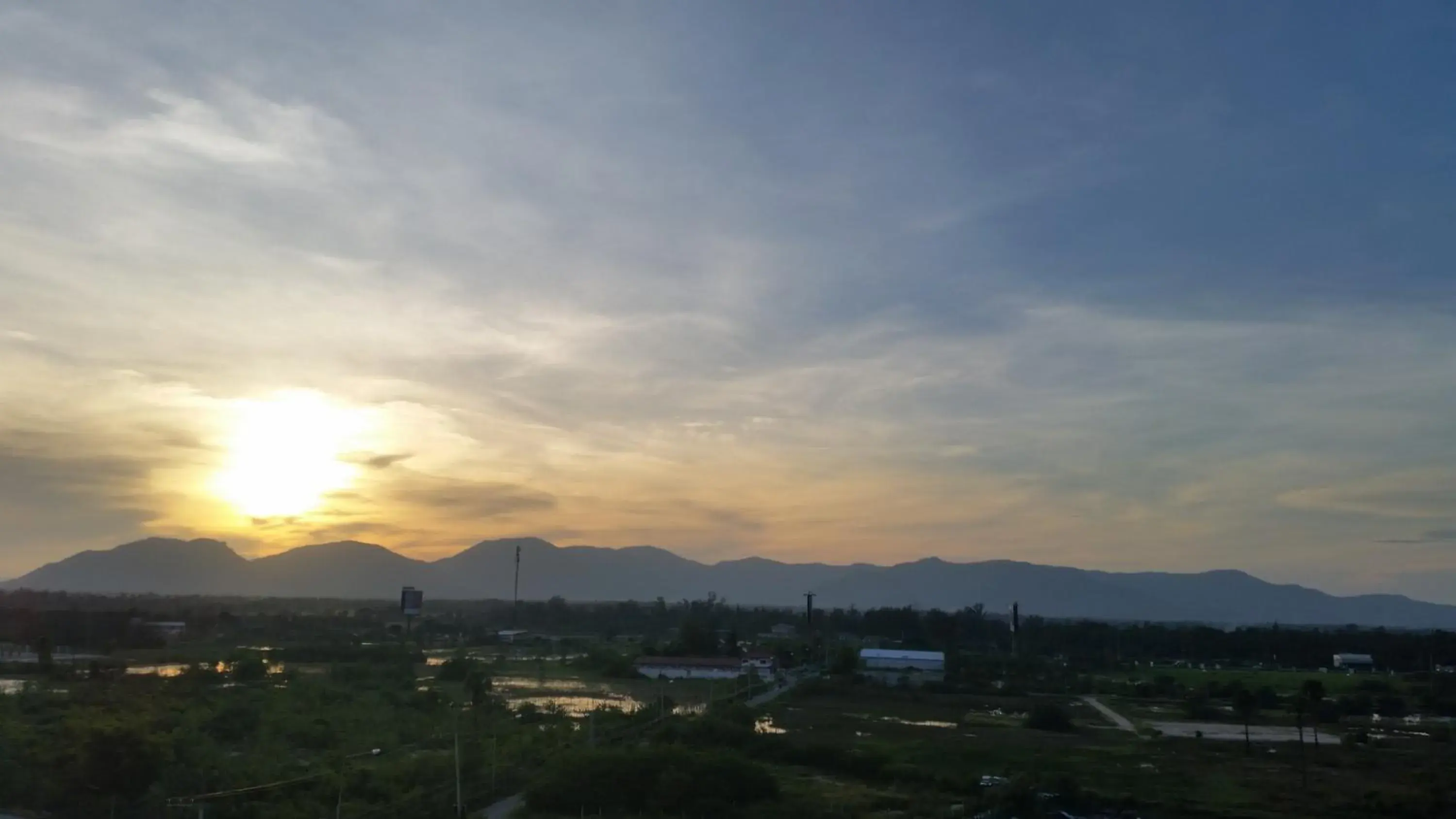 Mountain view in The Ralaxing Room at Baan Tew Lom Condo Cha Am - Hua Hin