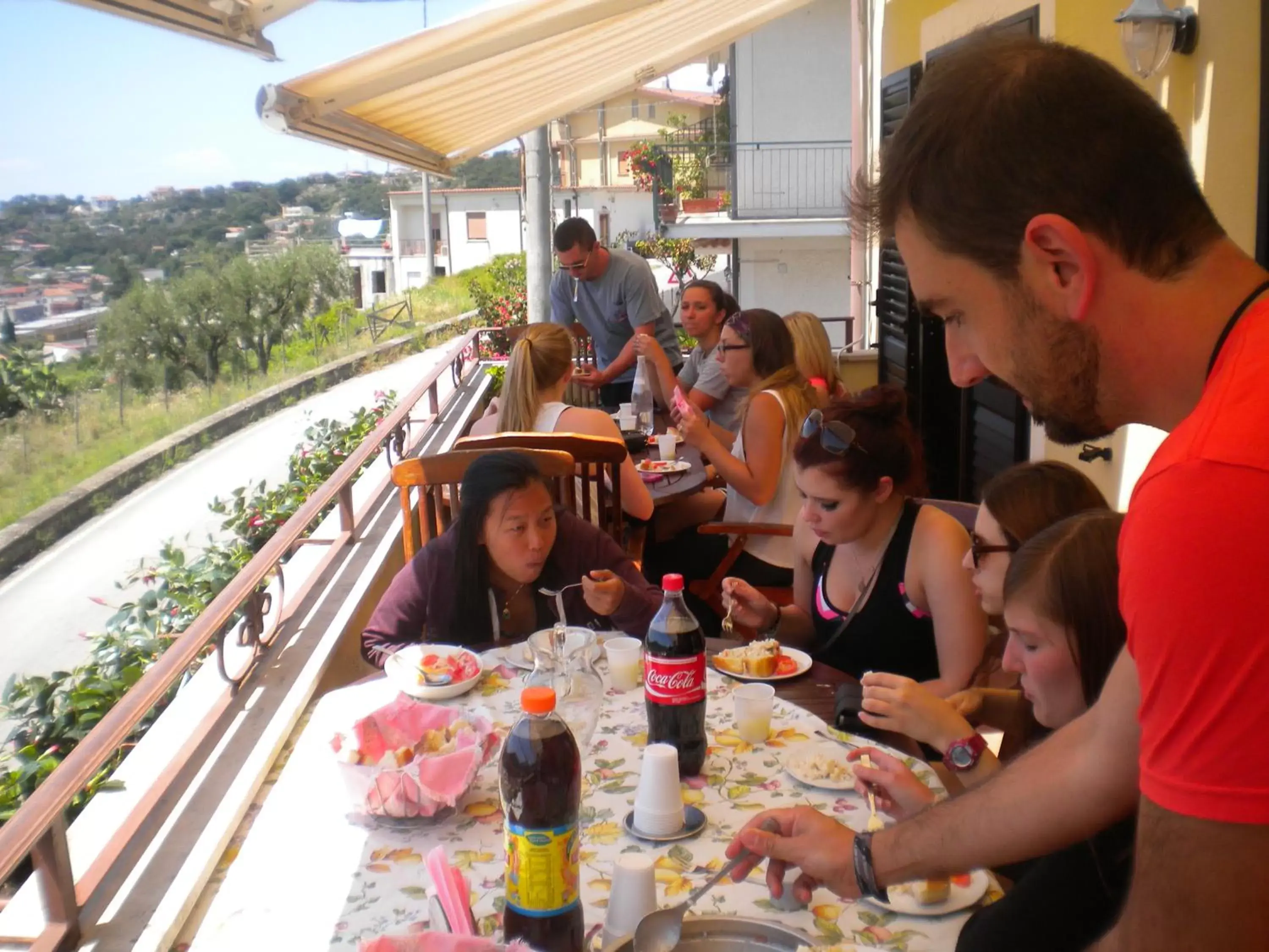 group of guests in Bed & Breakfast Spigolatrice