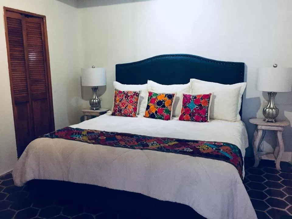 Bed in Del Centro Hotel Bernal