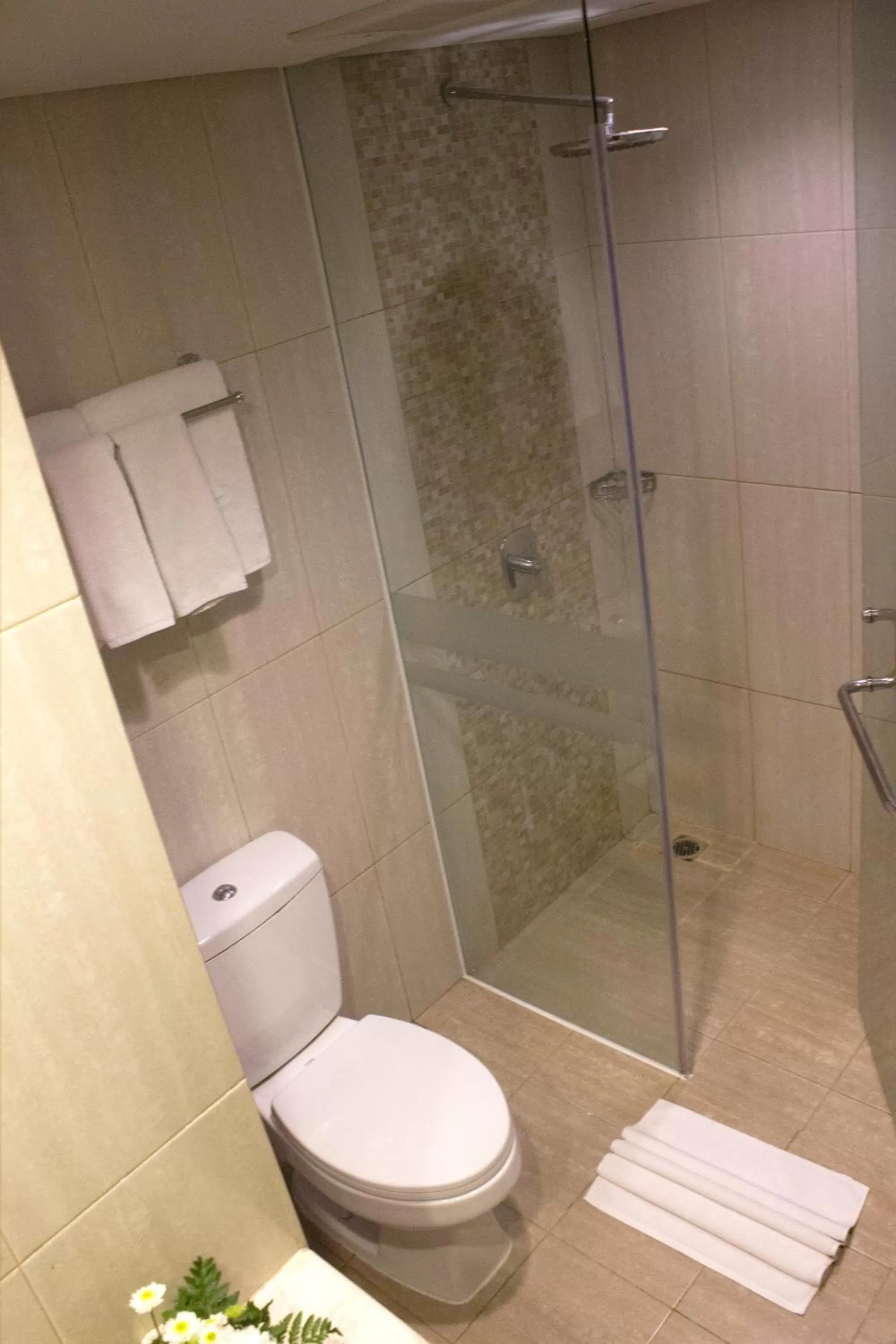 Shower in Atria Hotel Malang