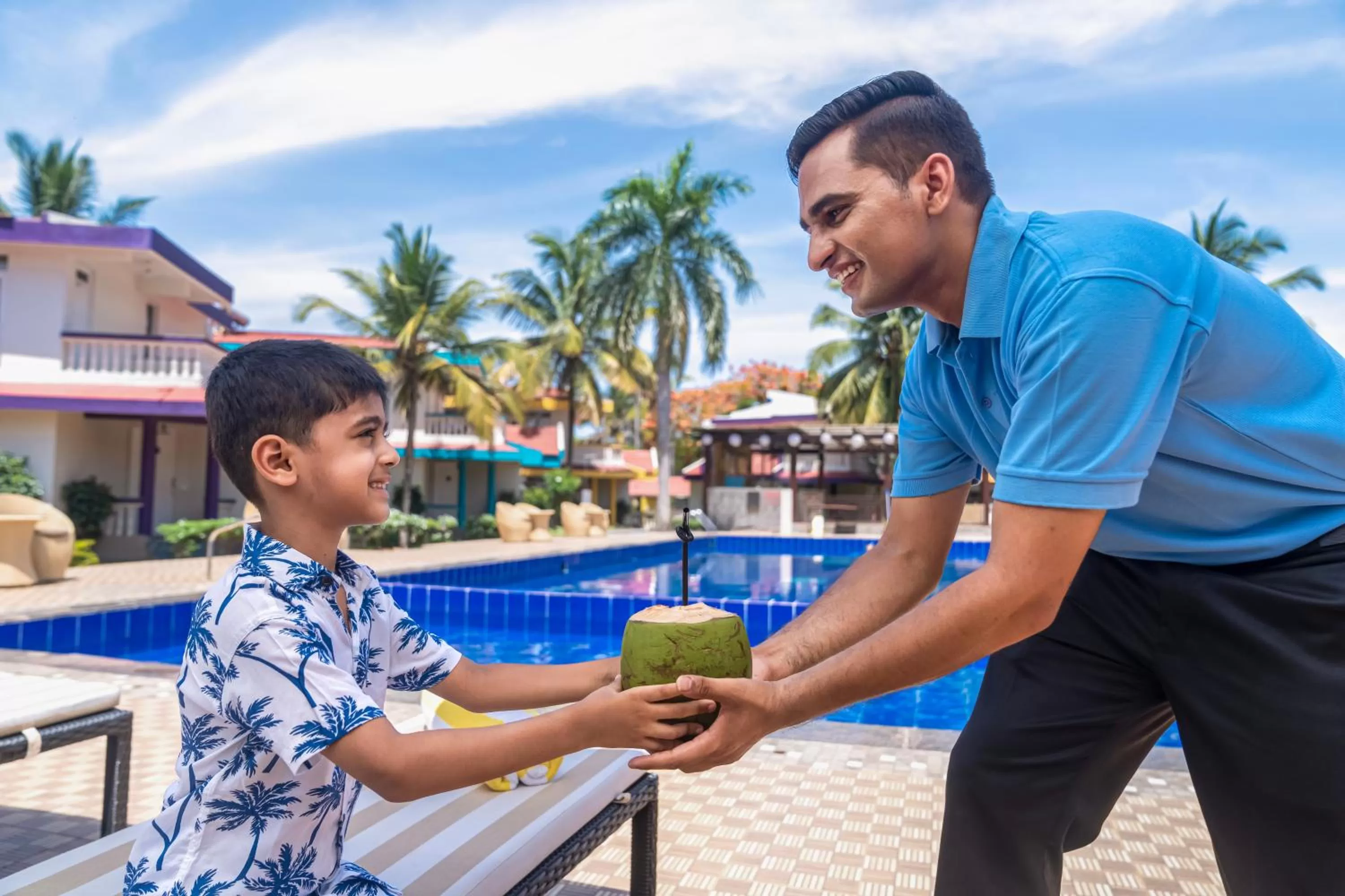 Drinks in Country Inn Goa Varca Beach - 2 minutes walk to the beach