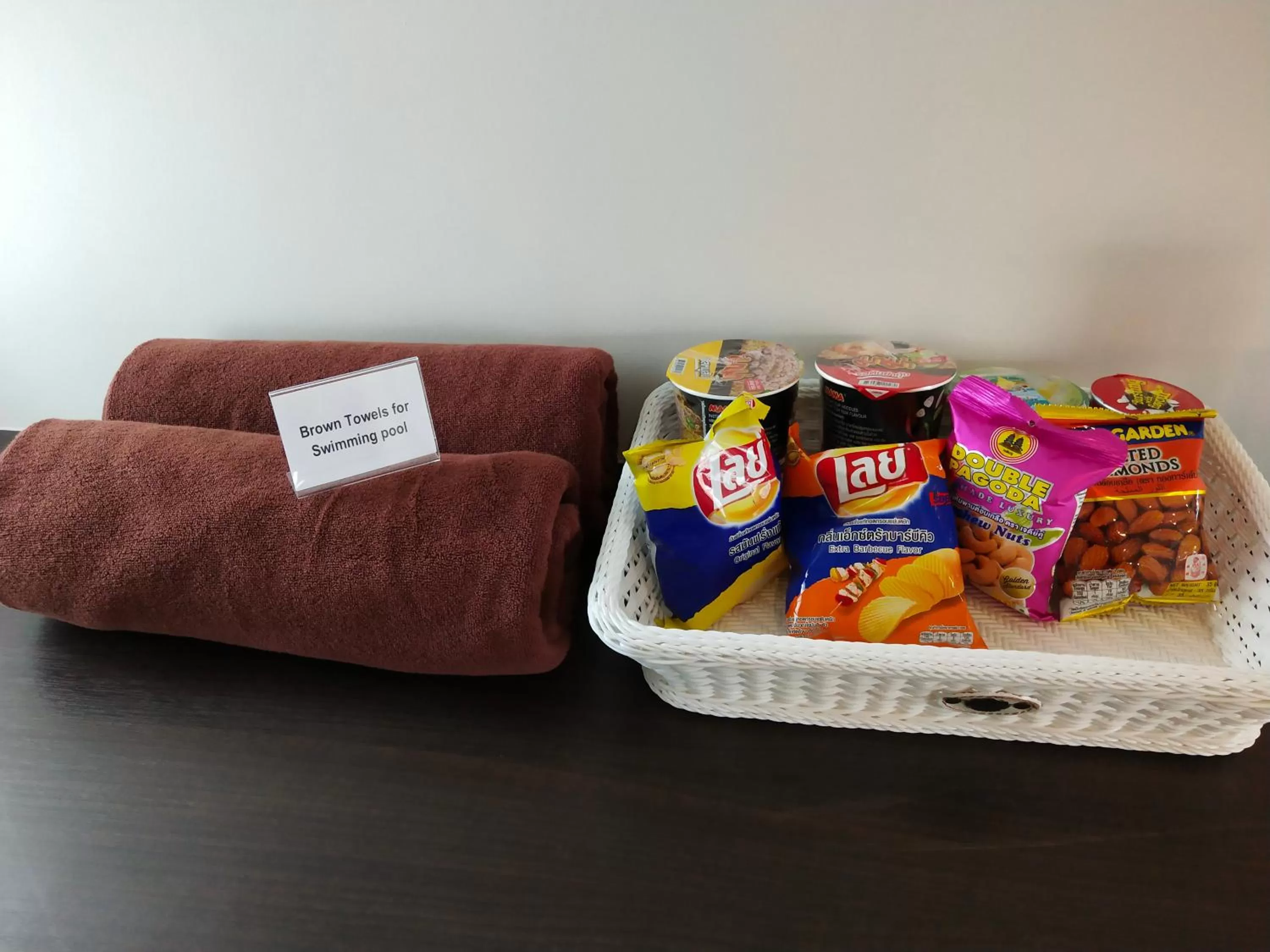 towels in Hotel De Wualai
