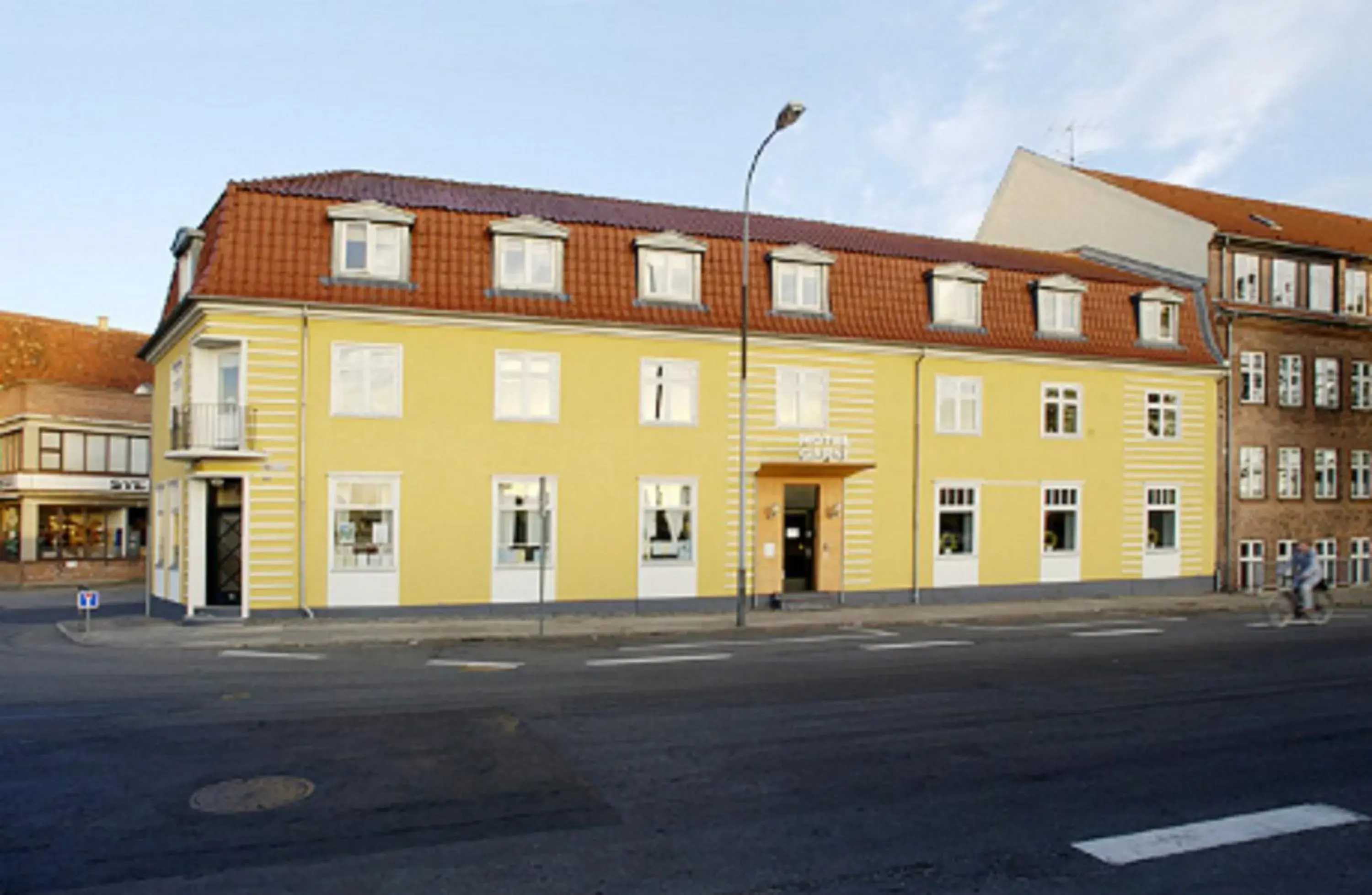 Bird's eye view, Facade/Entrance in Hotel Garni