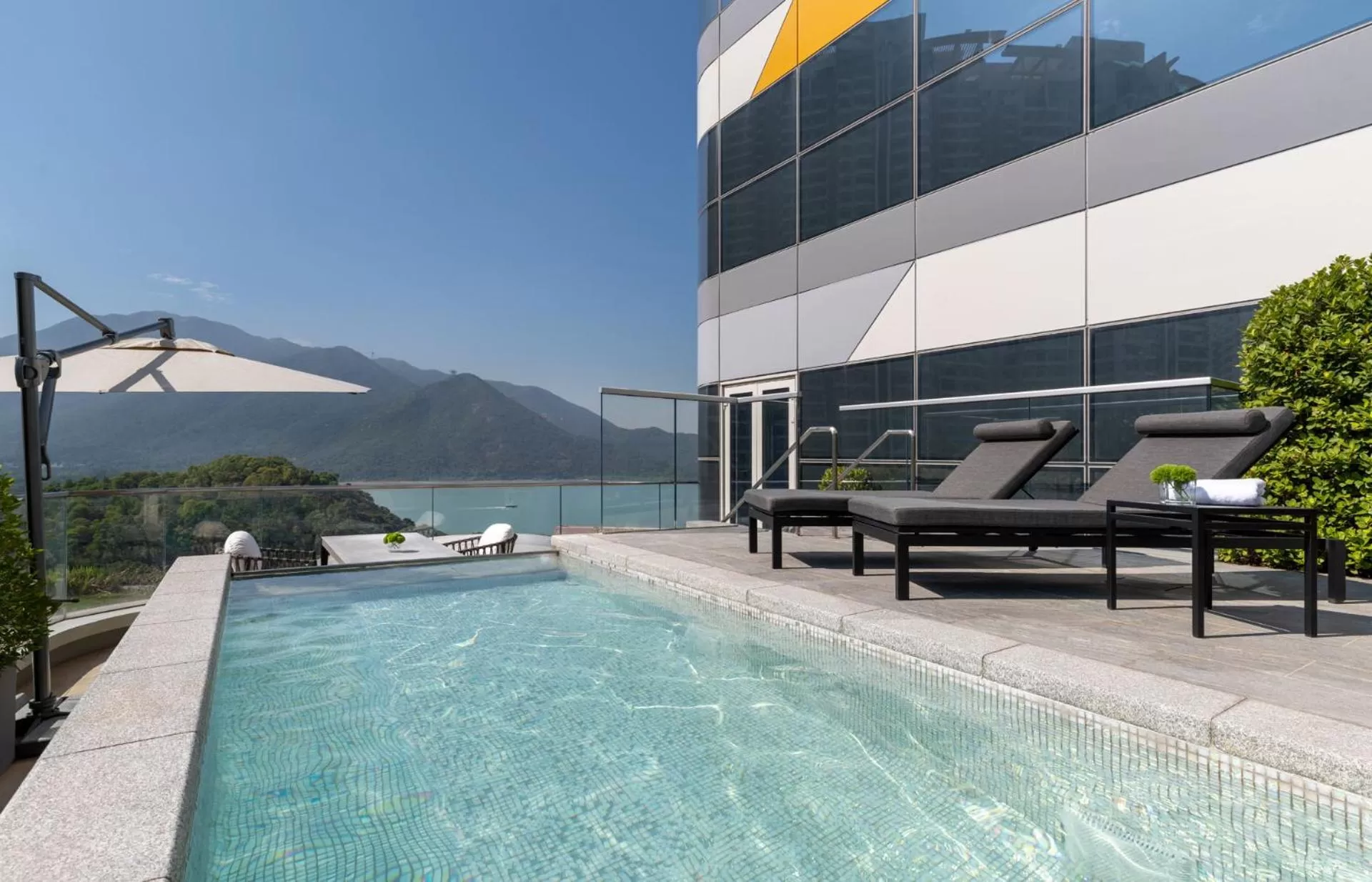 Swimming pool in The Silveri Hotel Hong Kong - MGallery Collection
