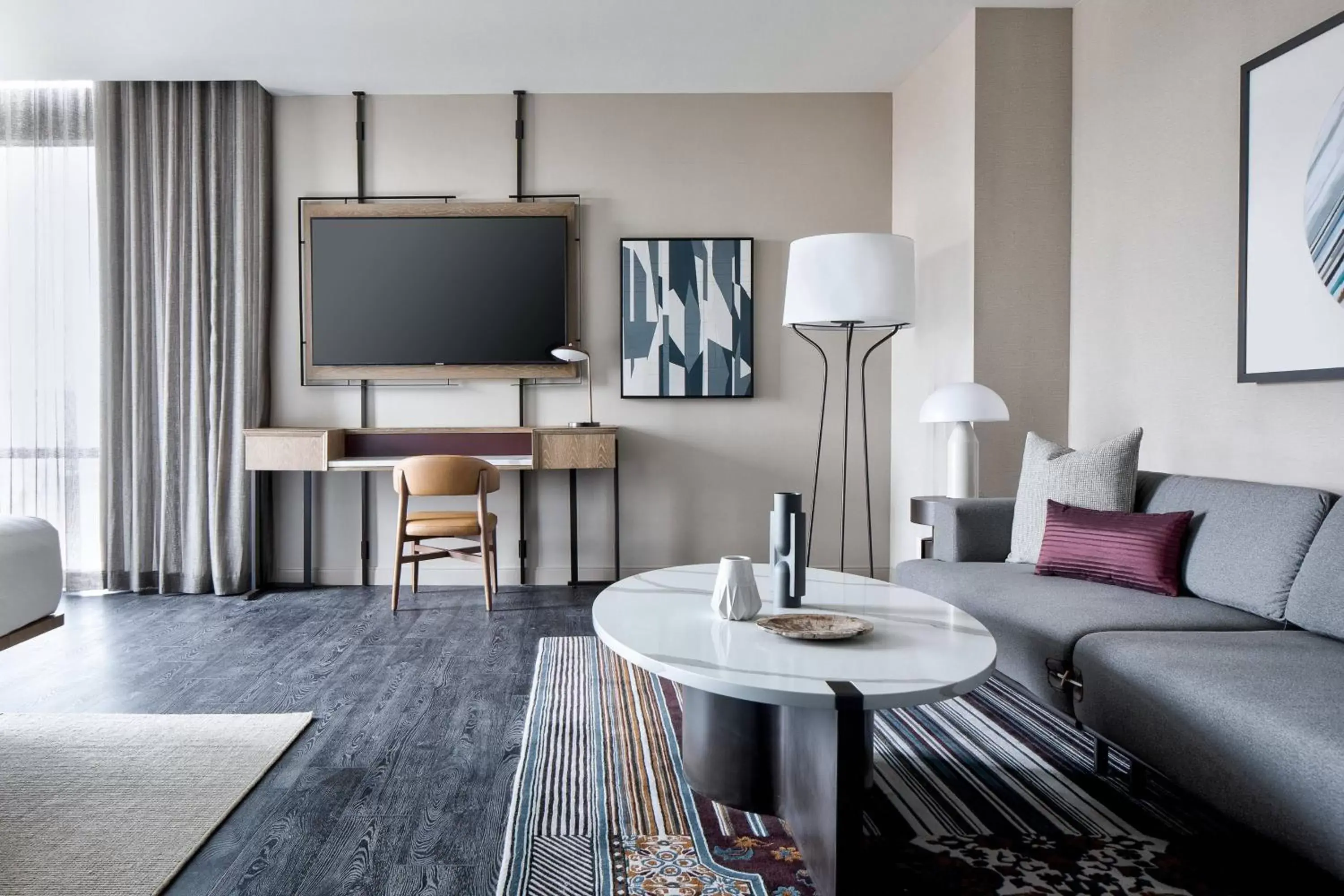 Living room, Seating Area in Marriott Dallas Uptown