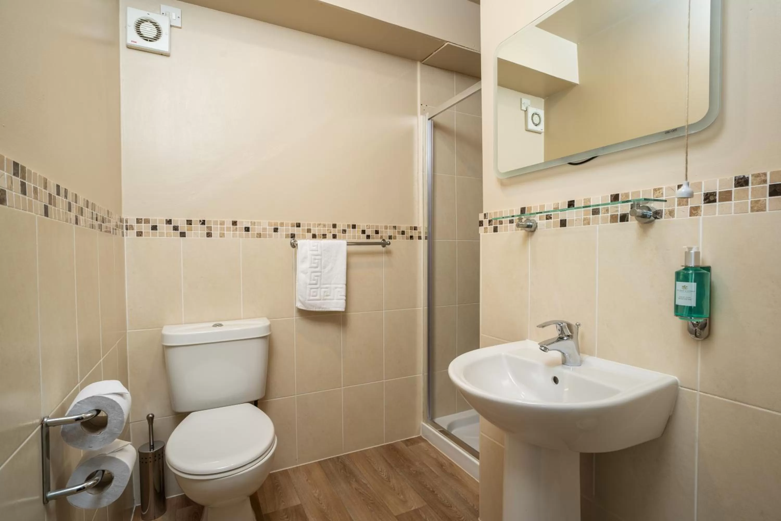 Bathroom in Belmore Court & Motel