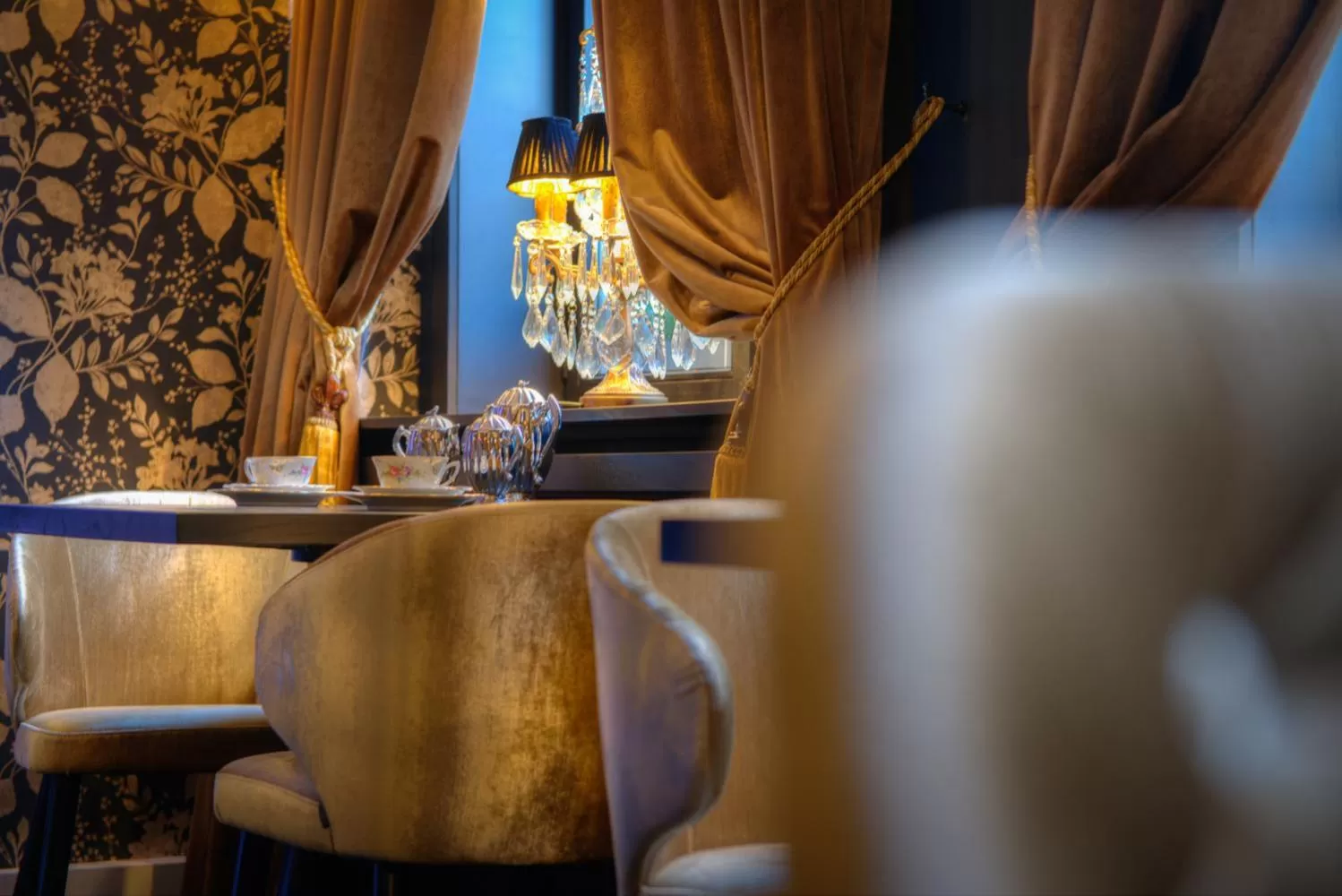 Seating area in 't Hartje van Brugge