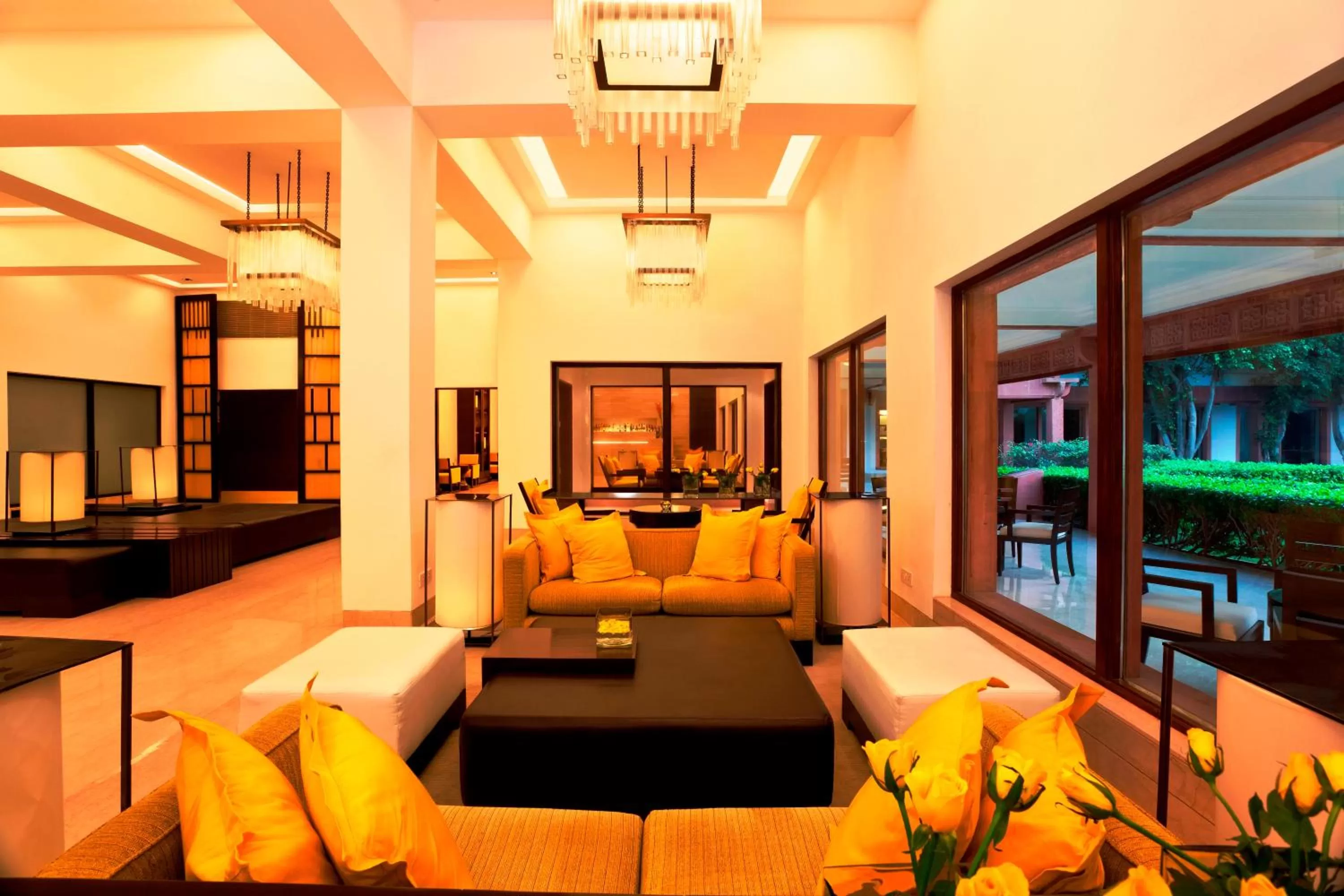 Communal lounge/ TV room in Trident Agra