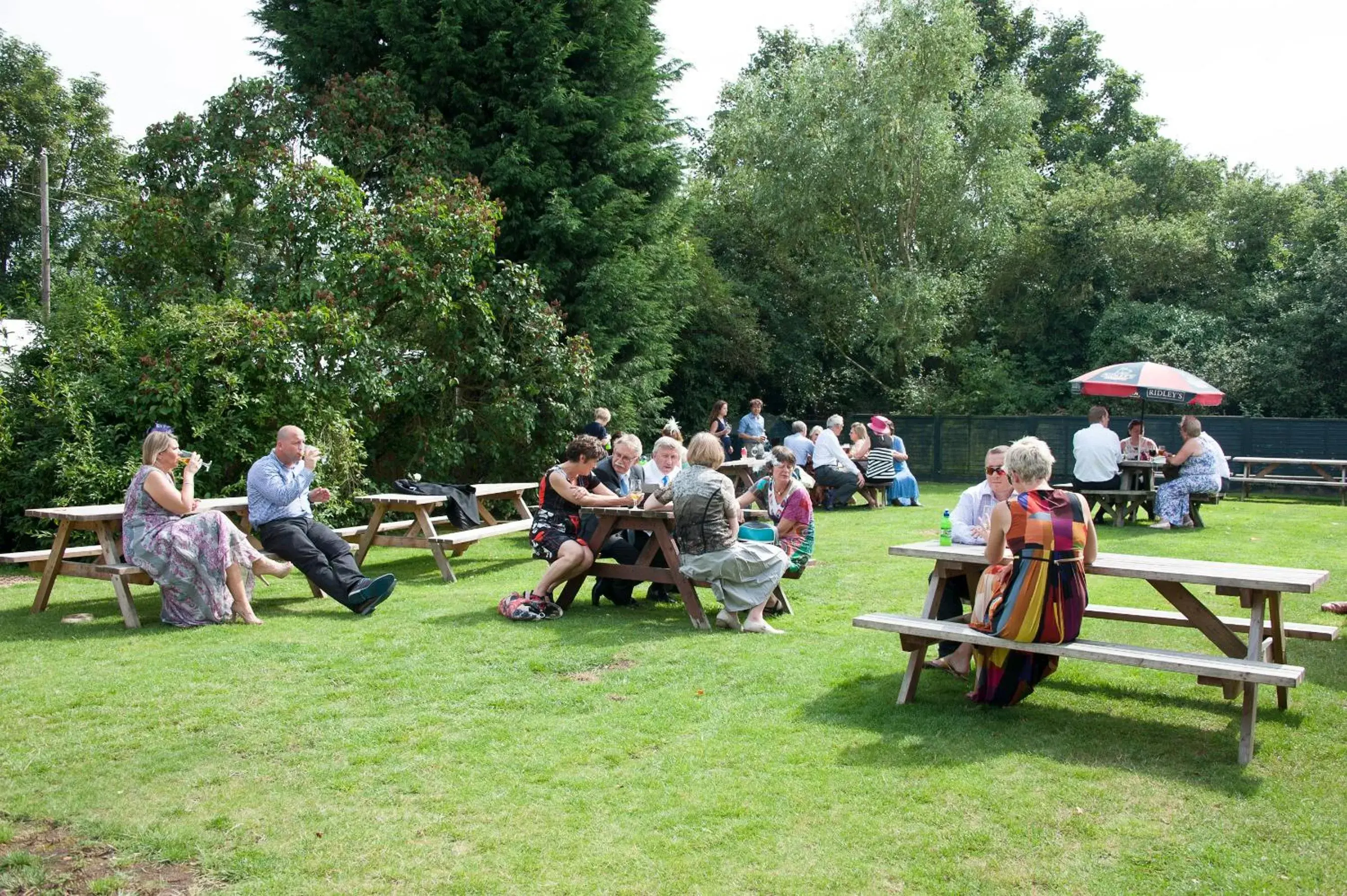 Garden in The Compasses