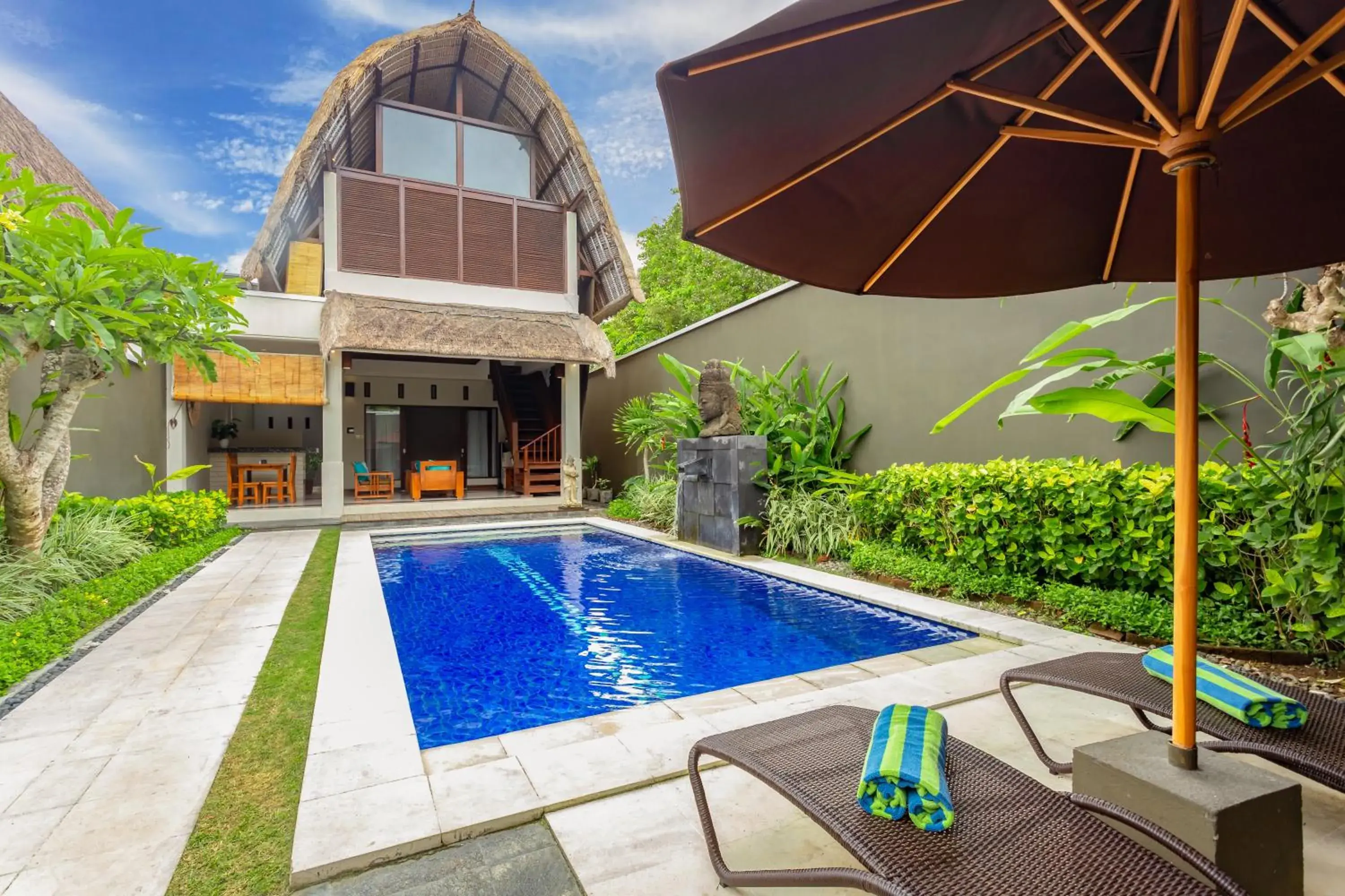 Property building, Swimming Pool in The Mutiara Jimbaran Boutique Villas