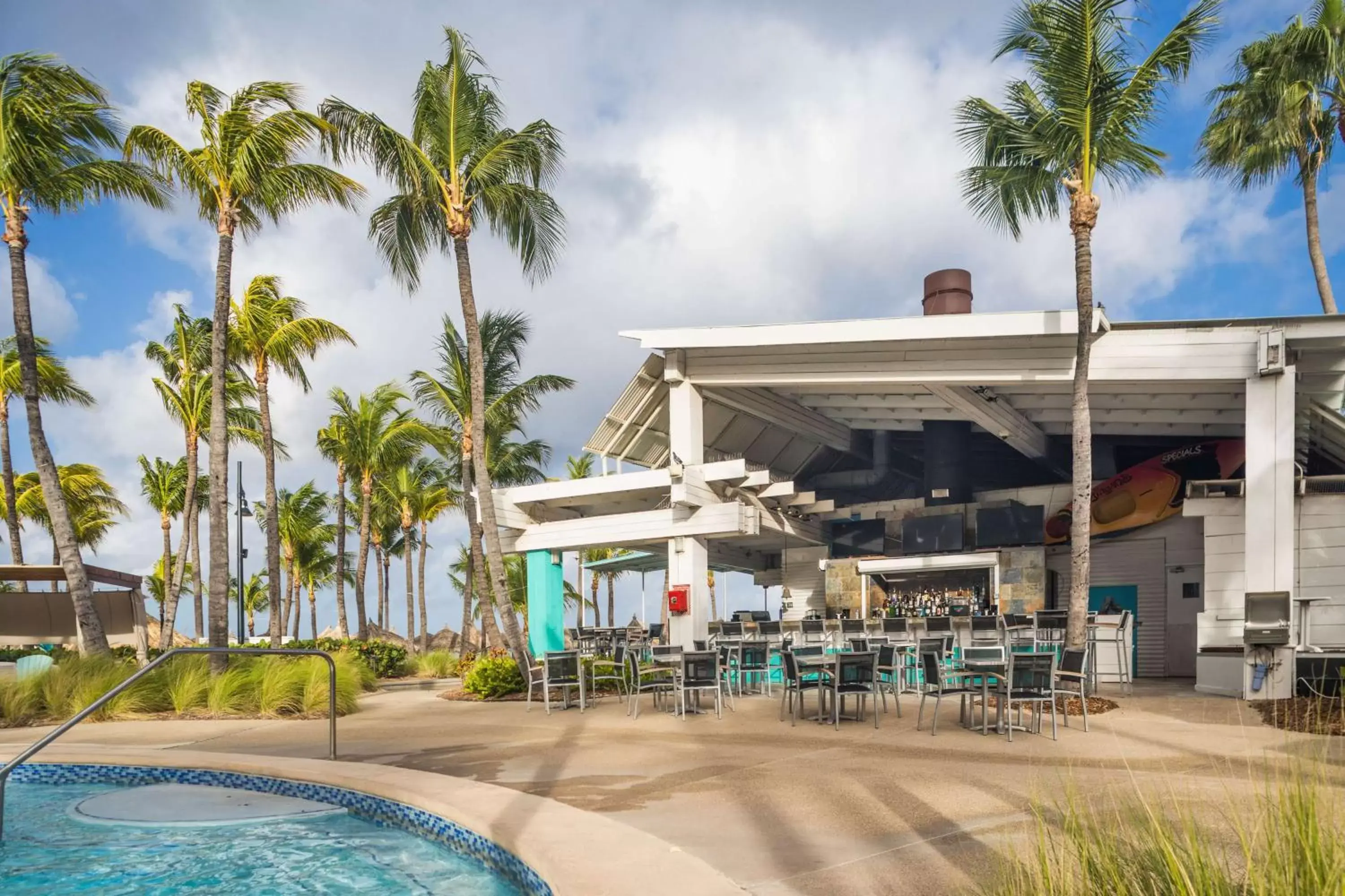 Pool view, Swimming Pool in Hilton Aruba Caribbean Resort & Casino