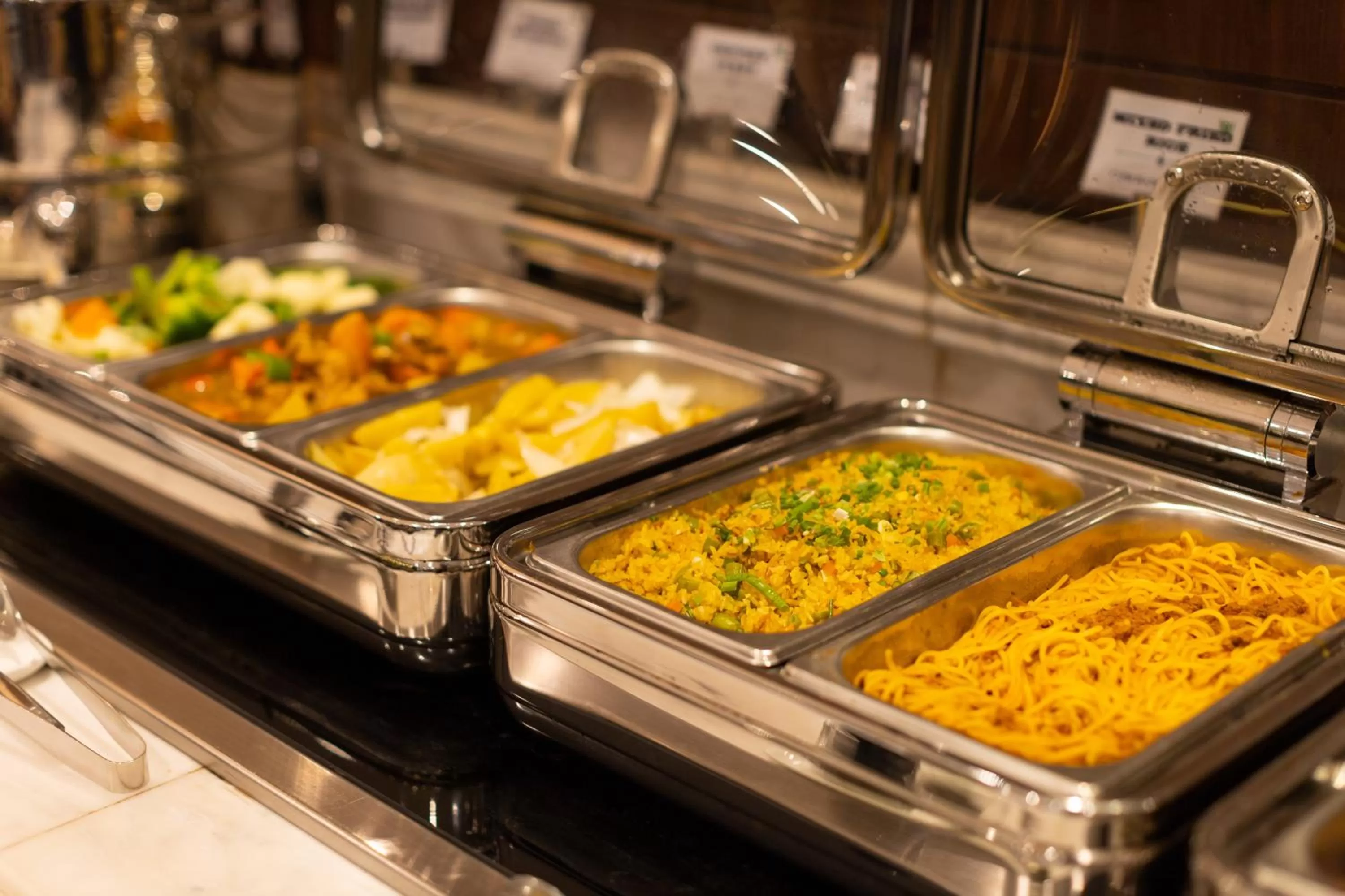 Buffet breakfast in The Lapis Hotel