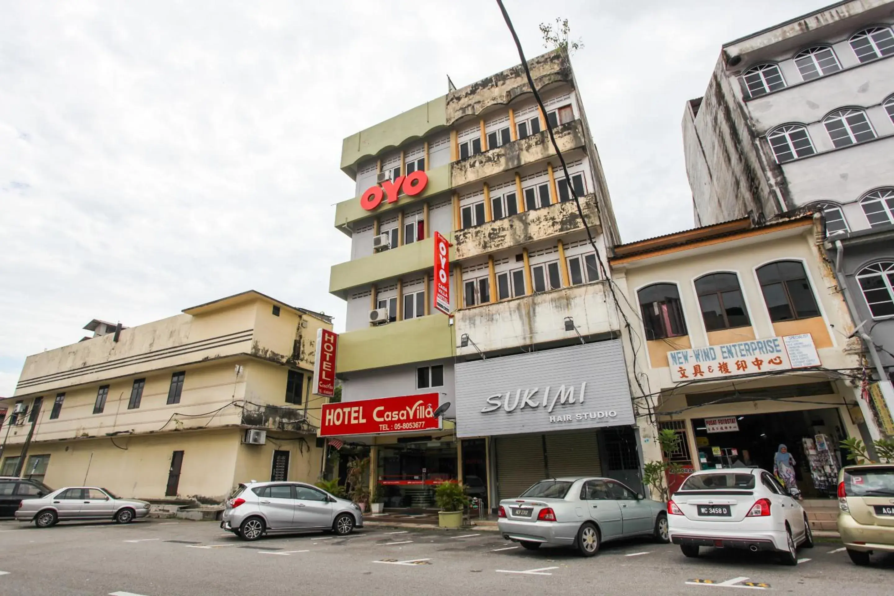 Facade/entrance, Property Building in OYO 89549 Casavilla Hotel (city Centre) Taiping