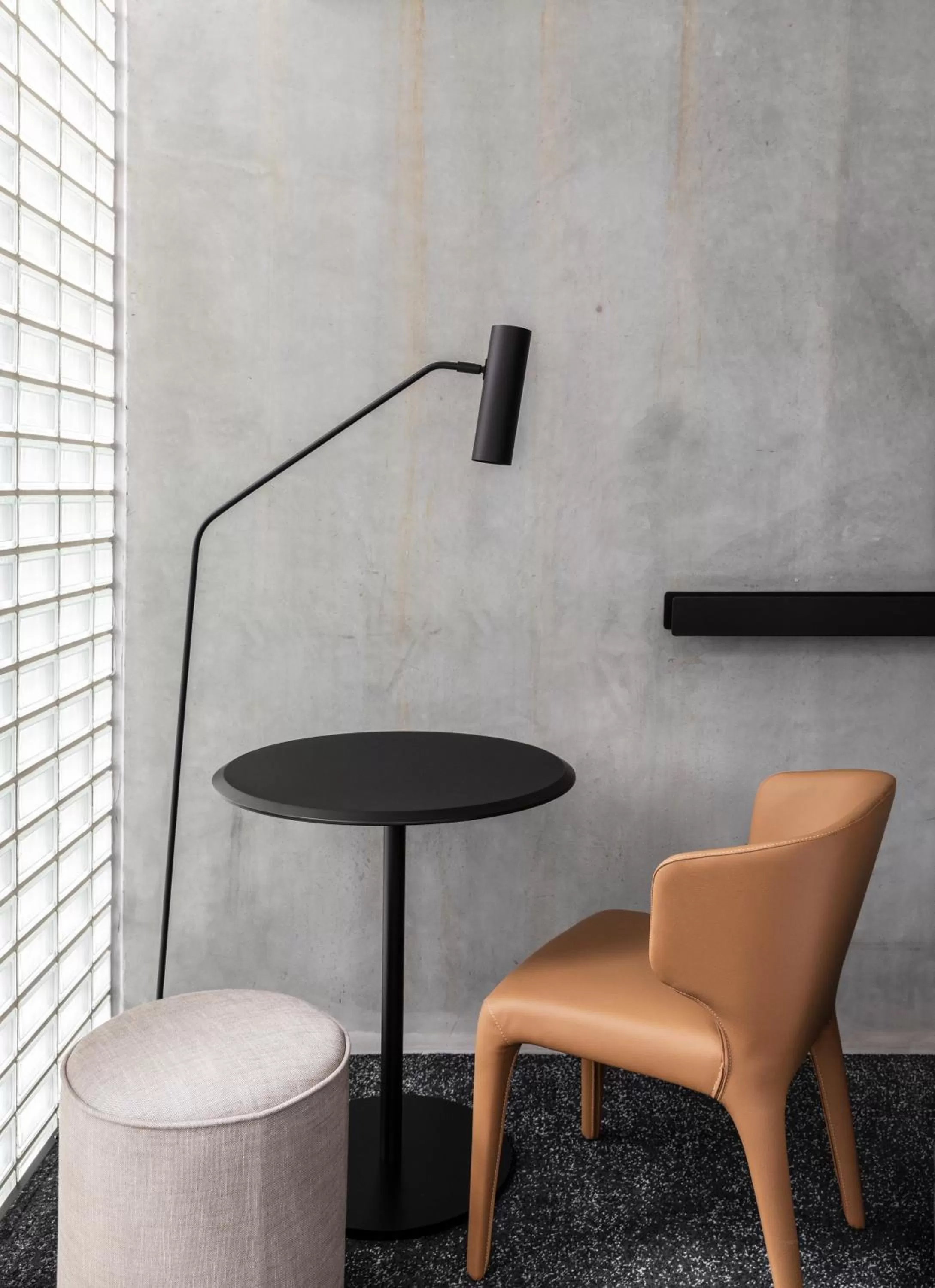 Seating area in Lancemore Crossley St. Melbourne