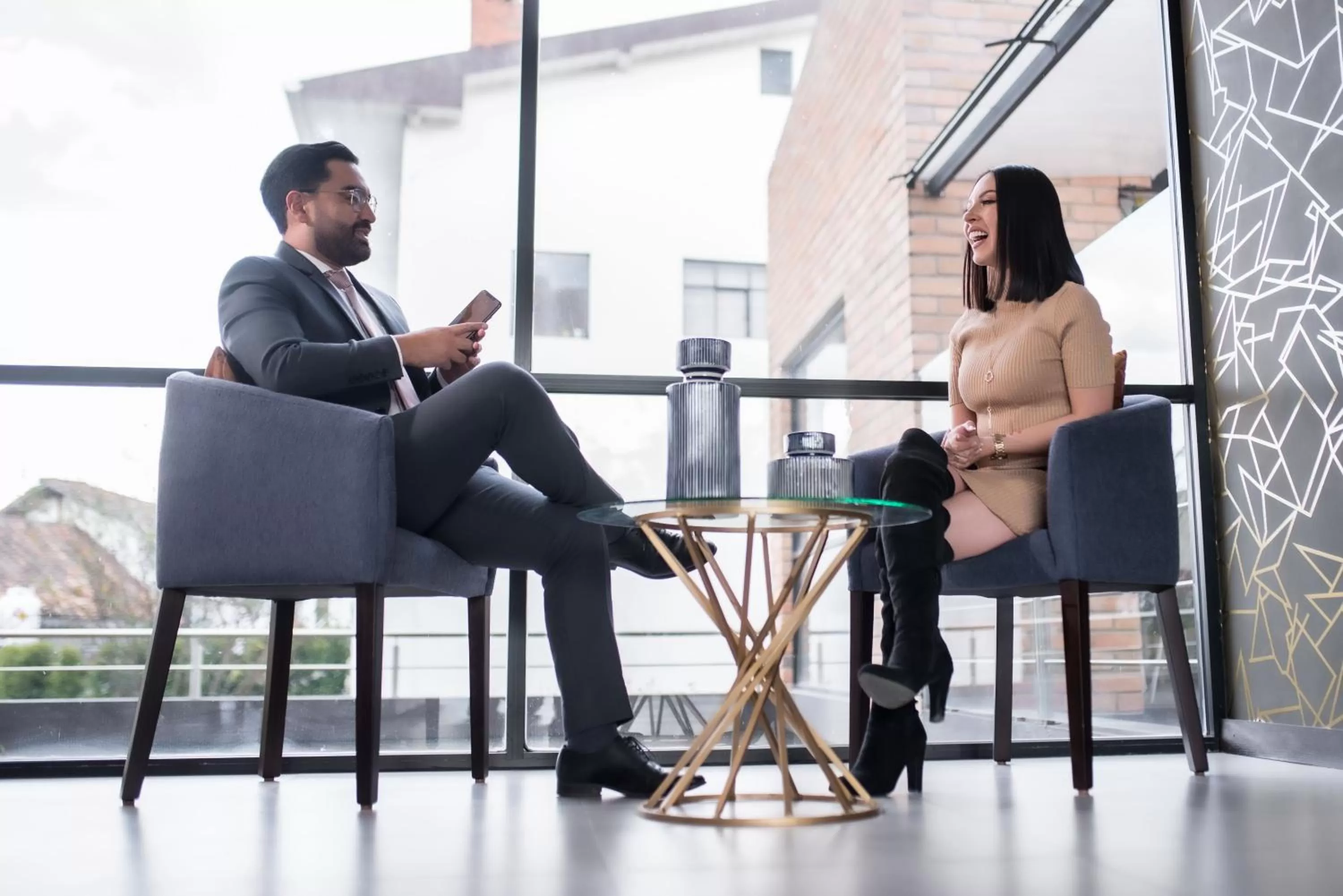 Lobby or reception in Hotel & Suites en Cuenca, Venue Batán