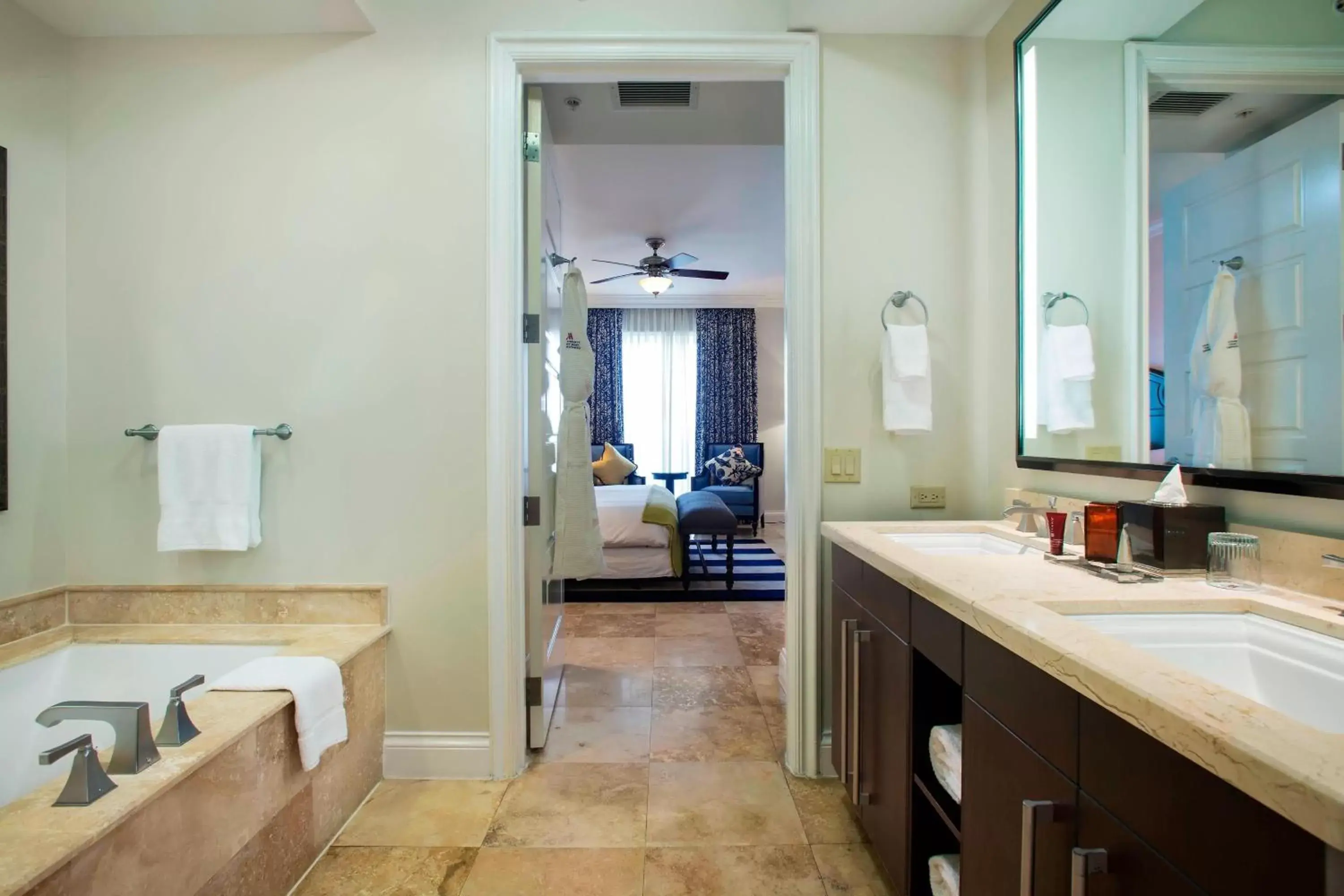 Bathroom in Key West Marriott Beachside Hotel