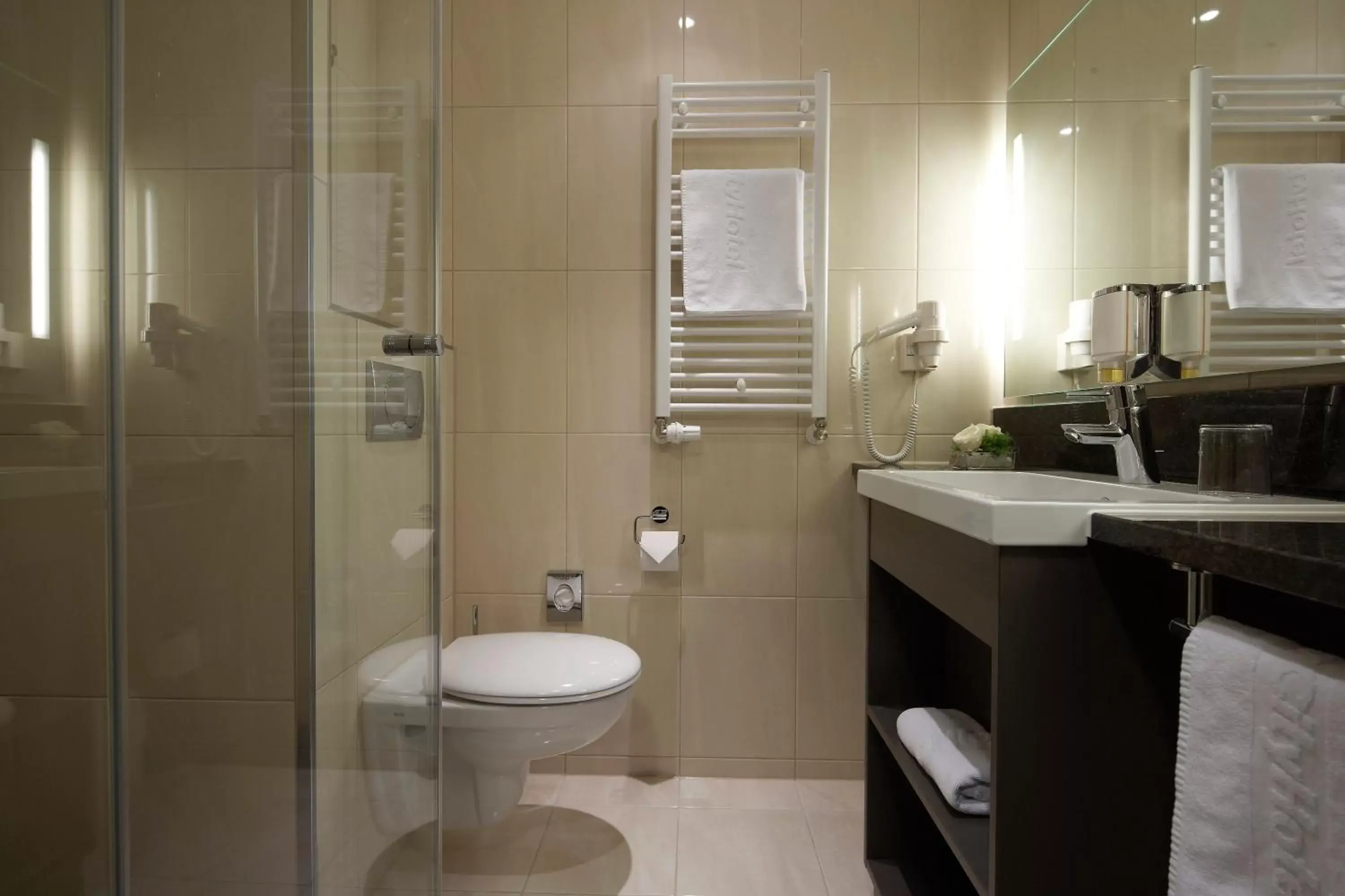 Shower, Bathroom in IntercityHotel Berlin Airport Area North