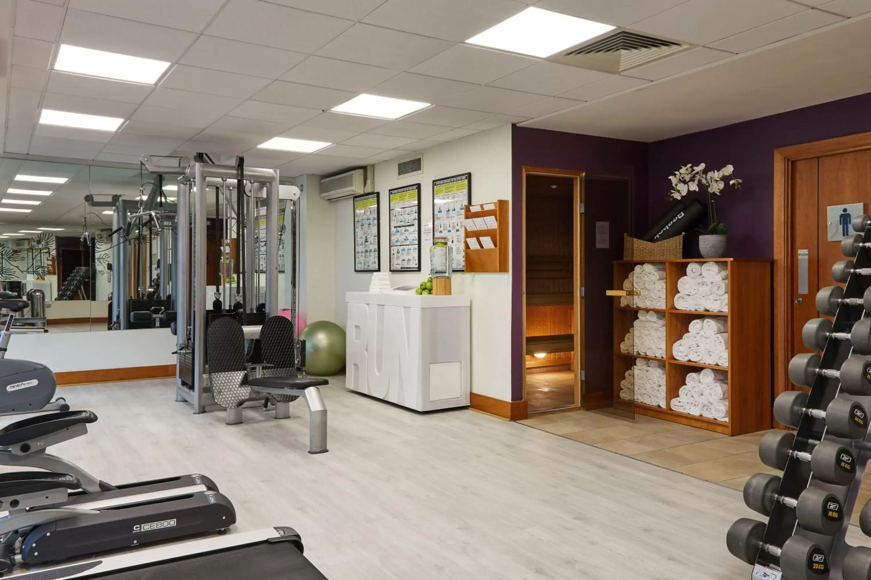 Fitness centre/facilities, Fitness Center/Facilities in Crowne Plaza Dublin Blanchardstown, an IHG Hotel