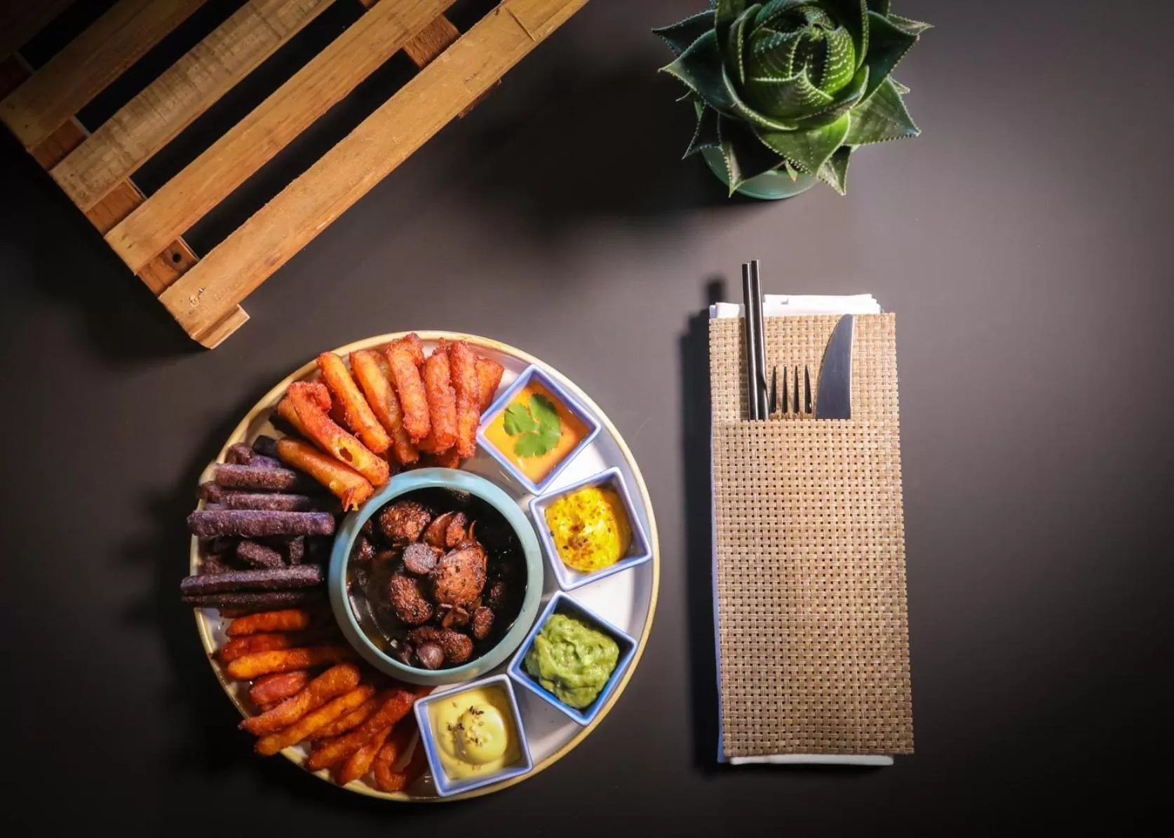 Food in Lausanne Palace