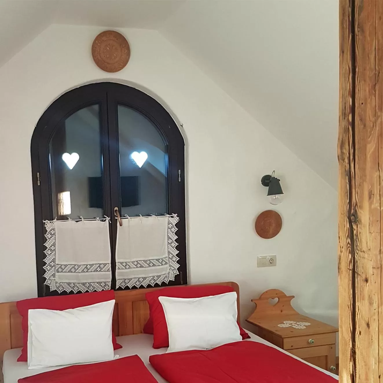 Bed in Tenkes Fogadó és Vendégház Harkány