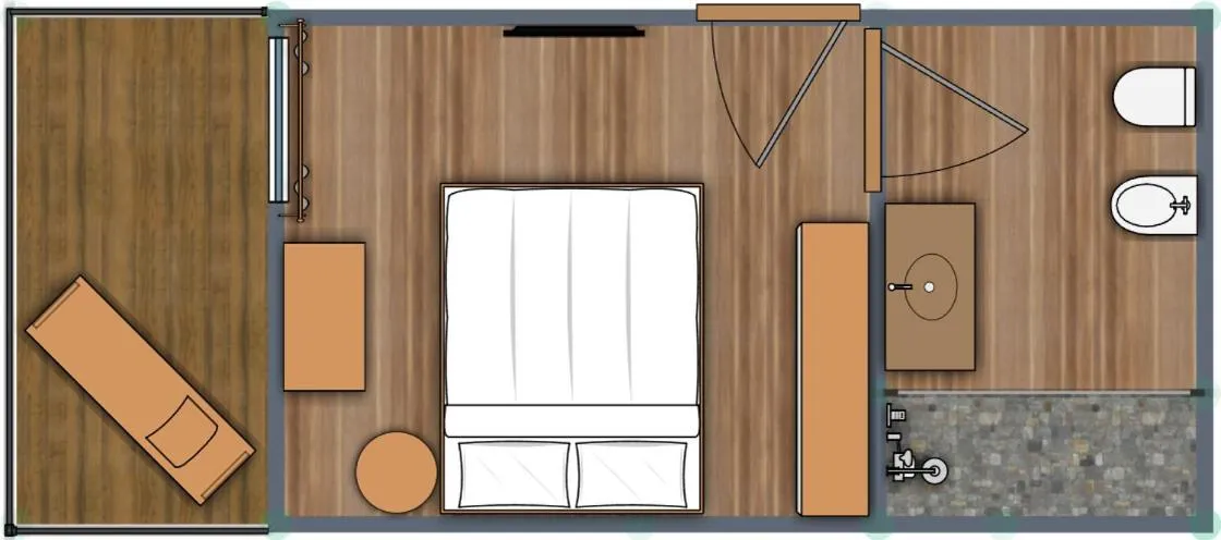 Superior Single Room - single occupancy in Cristallo Sport & Wellness Hotel