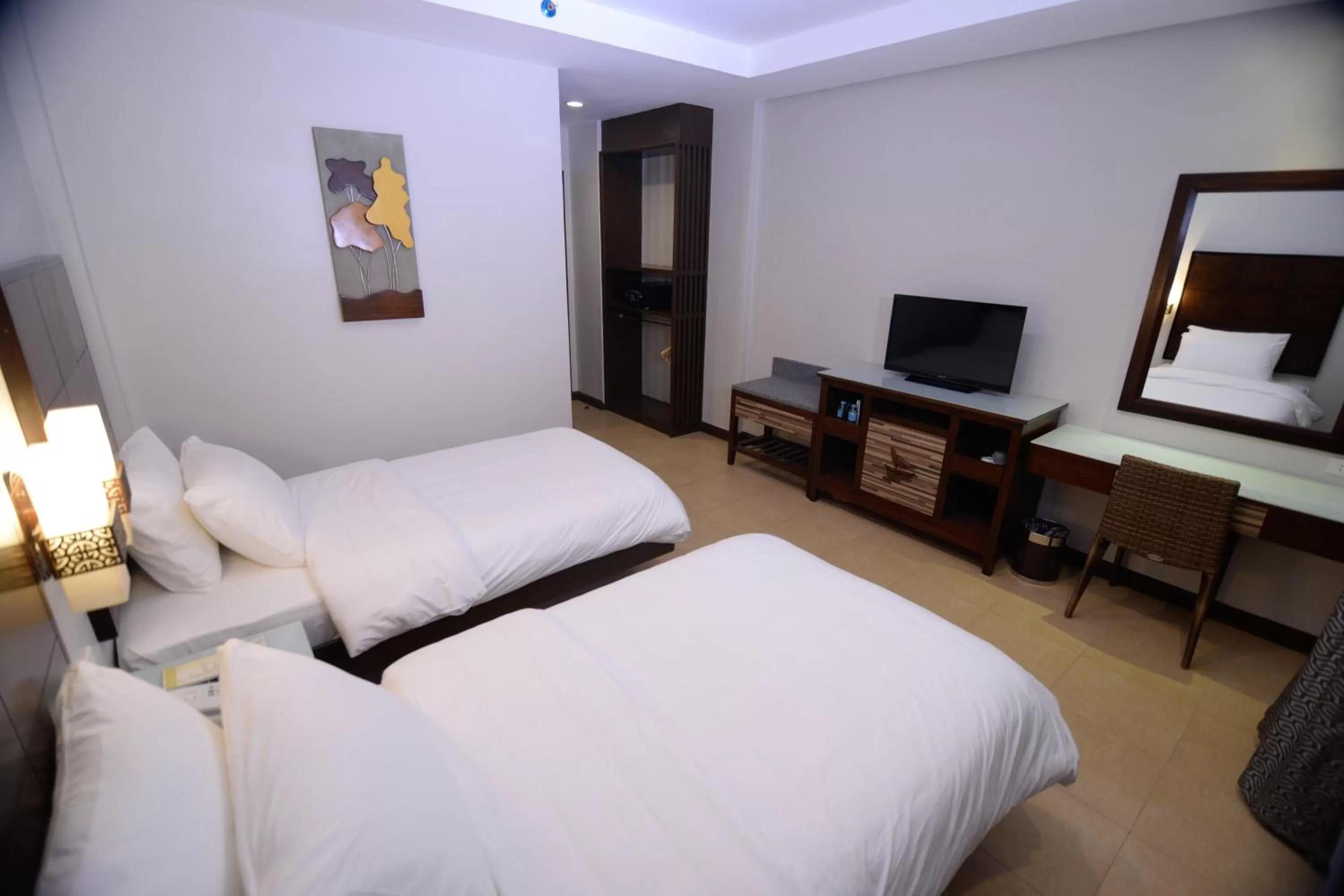 Bed in MO2 Lagoon Coron