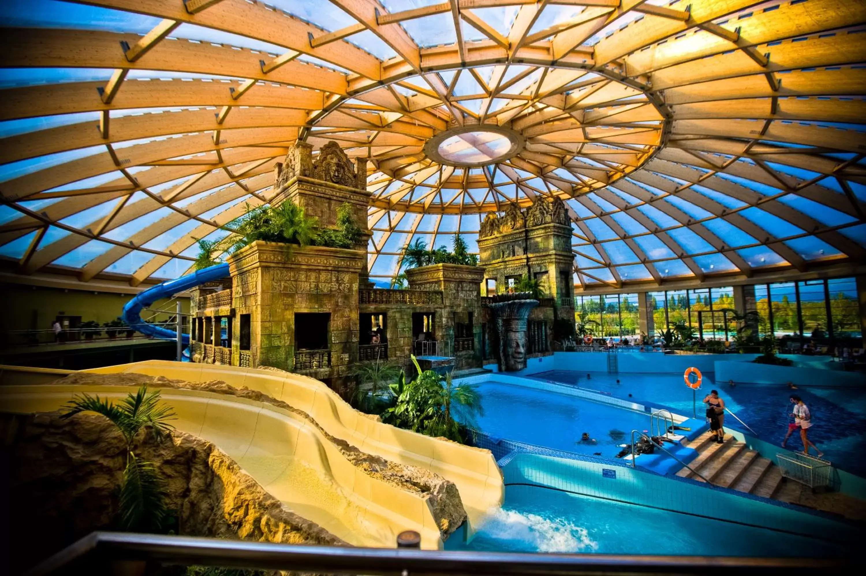 Aqua park, Water Park in Aquaworld Resort Budapest