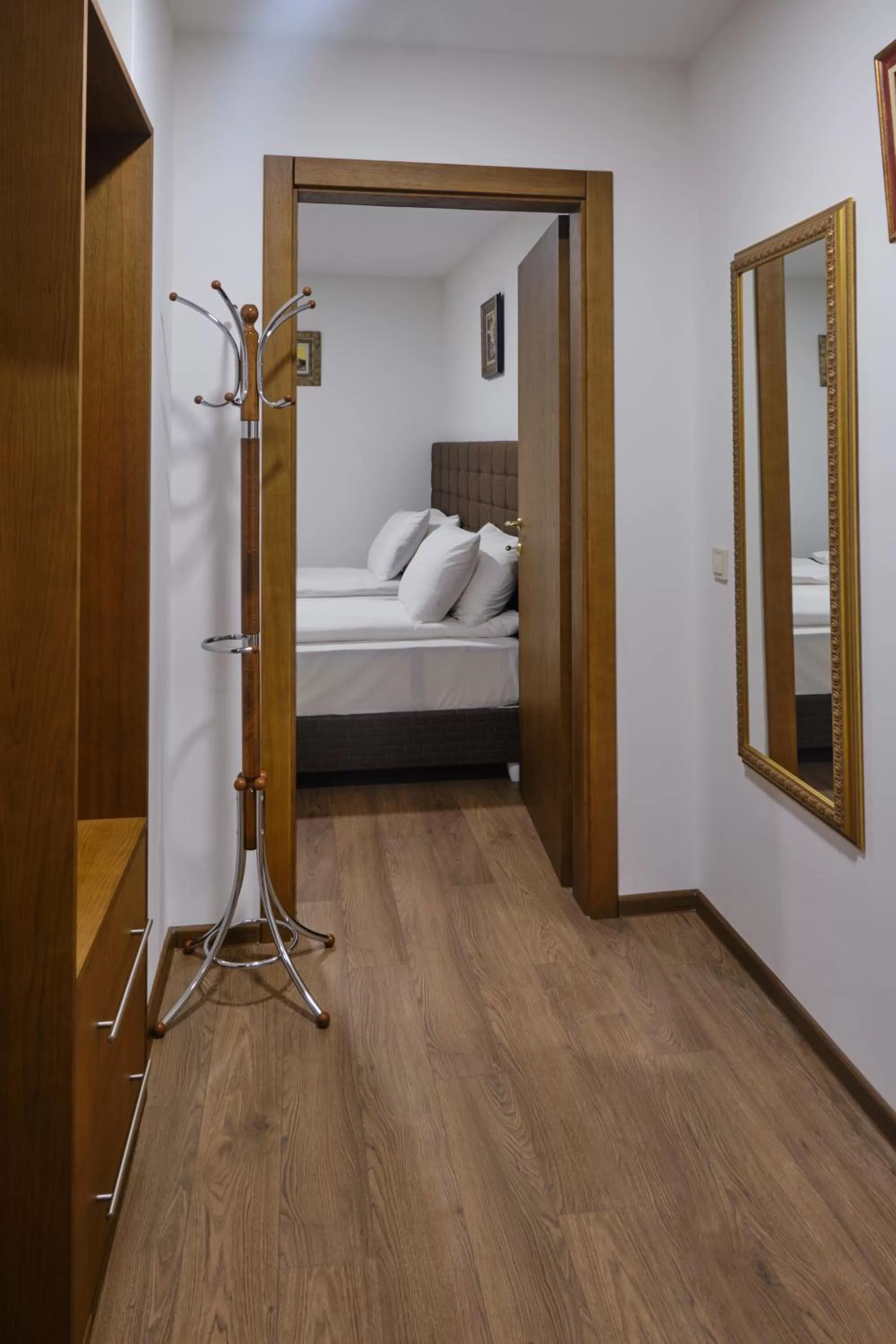 Bed in Hotel Splendid