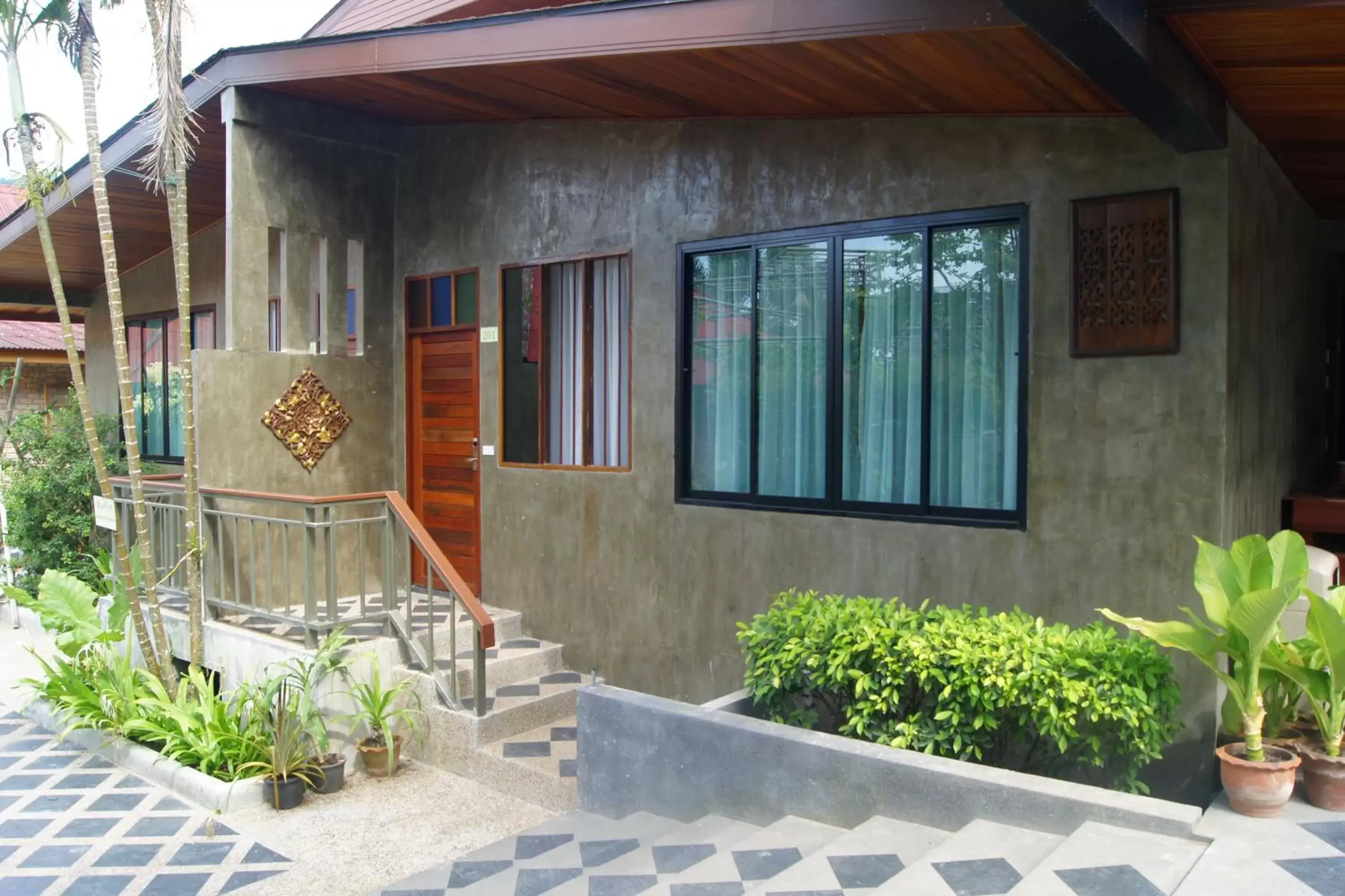 Budget Double Room in Green View Village Resort - SHA Plus