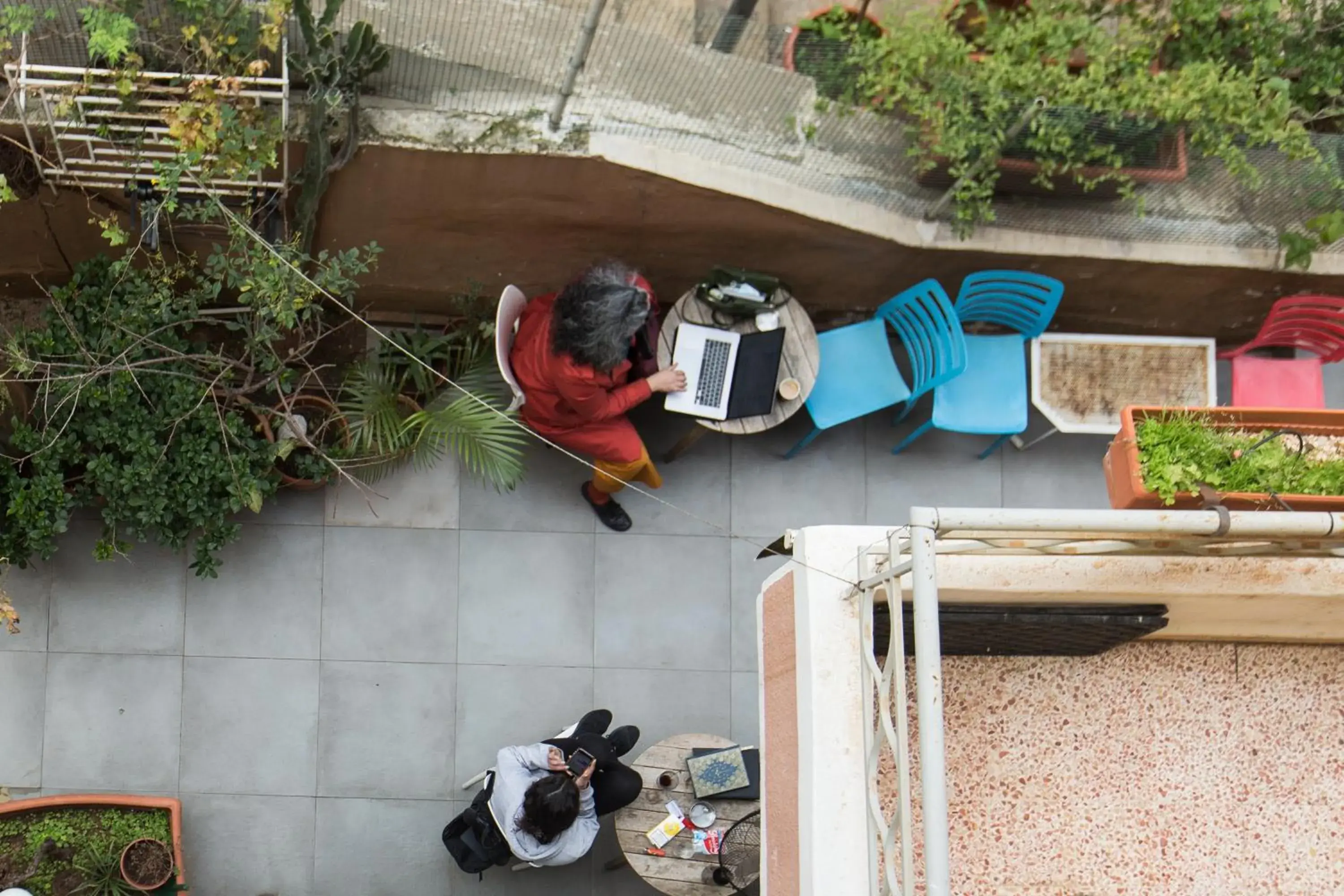 Balcony/Terrace in The Grand Meshmosh Hotel