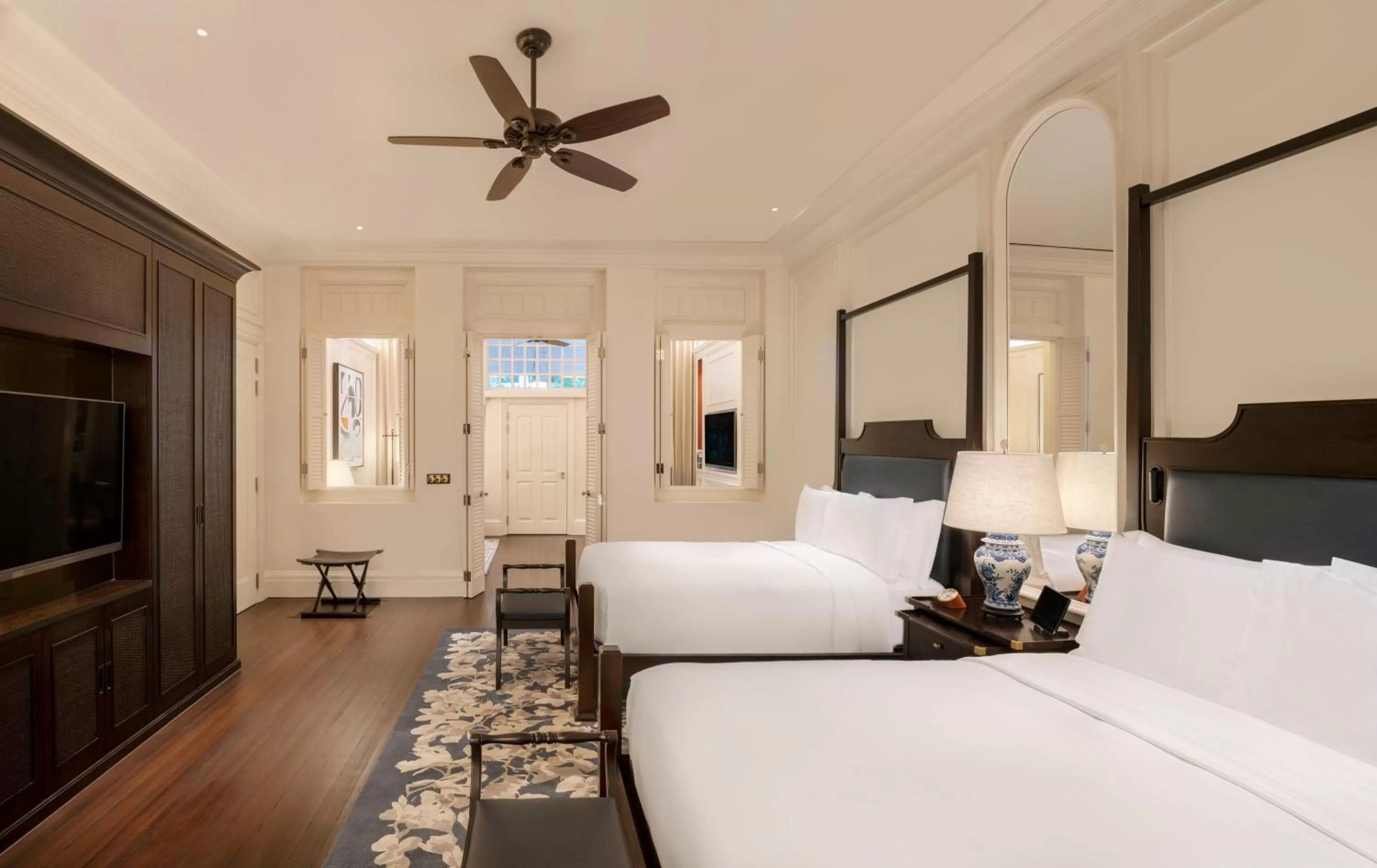 Bed in Raffles Singapore