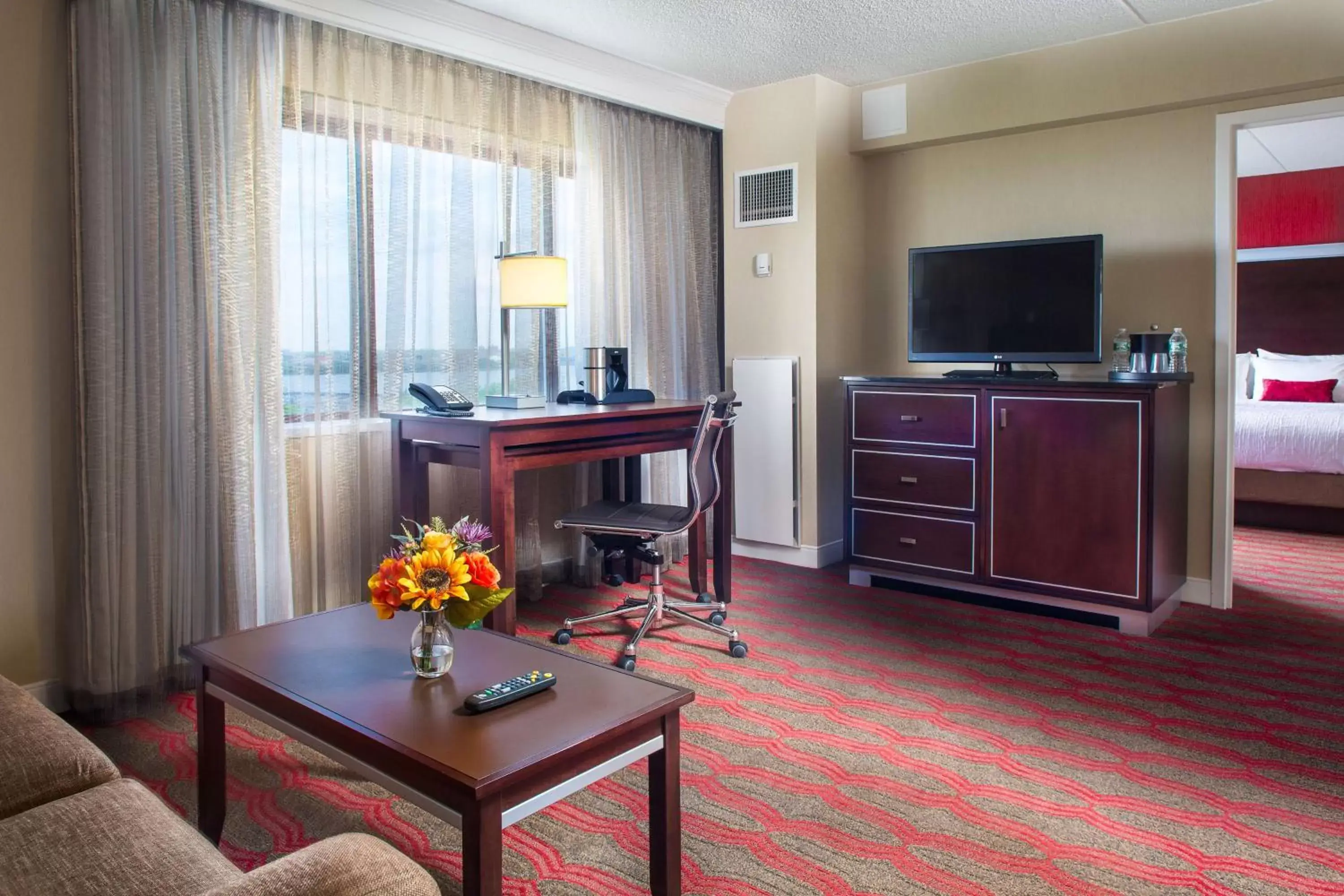 TV and multimedia, TV/Entertainment Center in LaGuardia Plaza Hotel